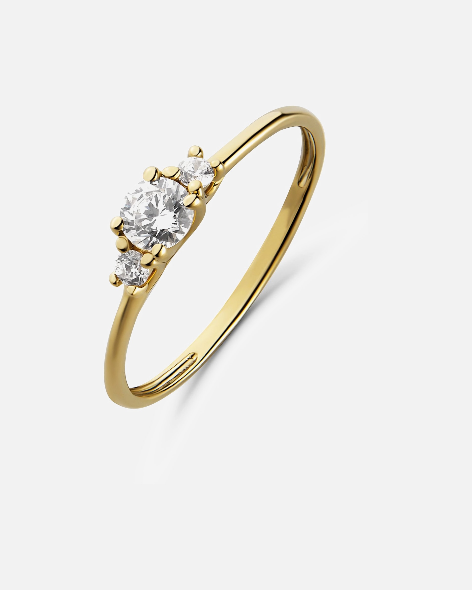 Ring für Weiblich CHRIST Damenring 375er Gelbgold 56