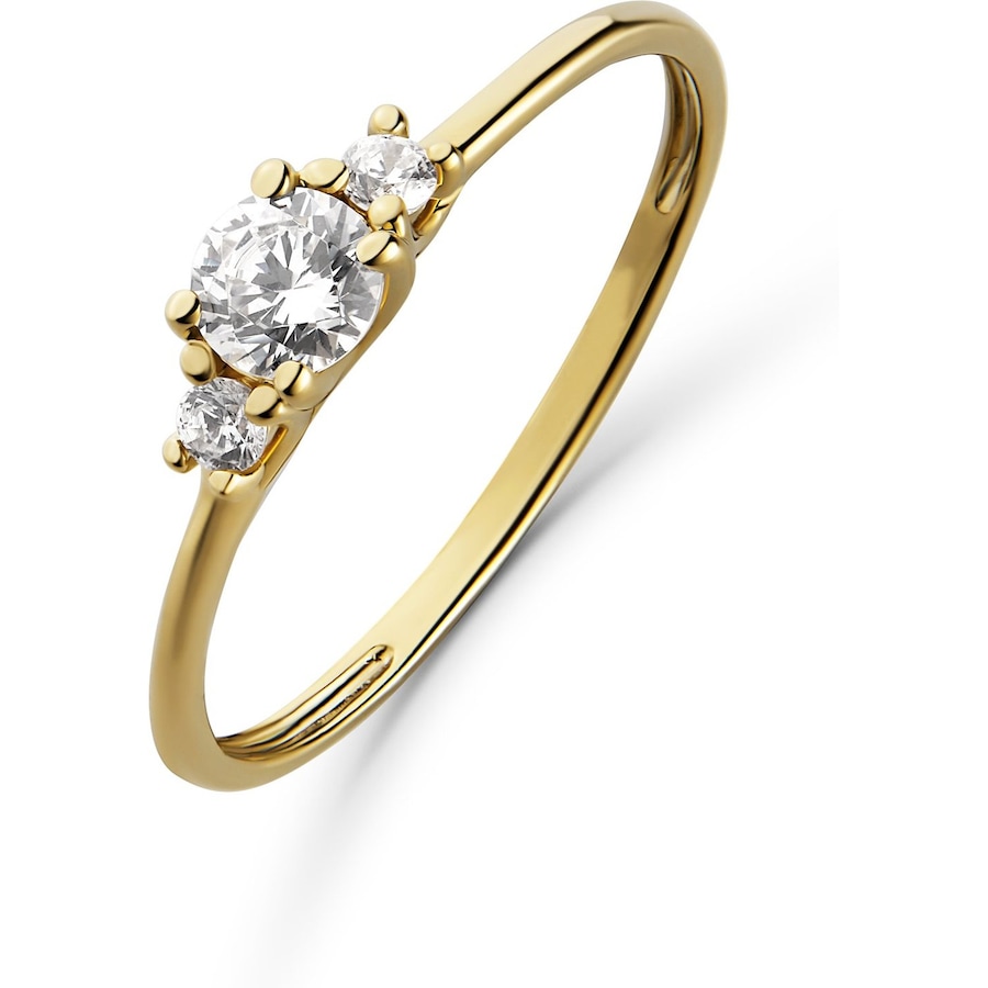 CHRIST Damenring 375er Gelbgold 56 Damen