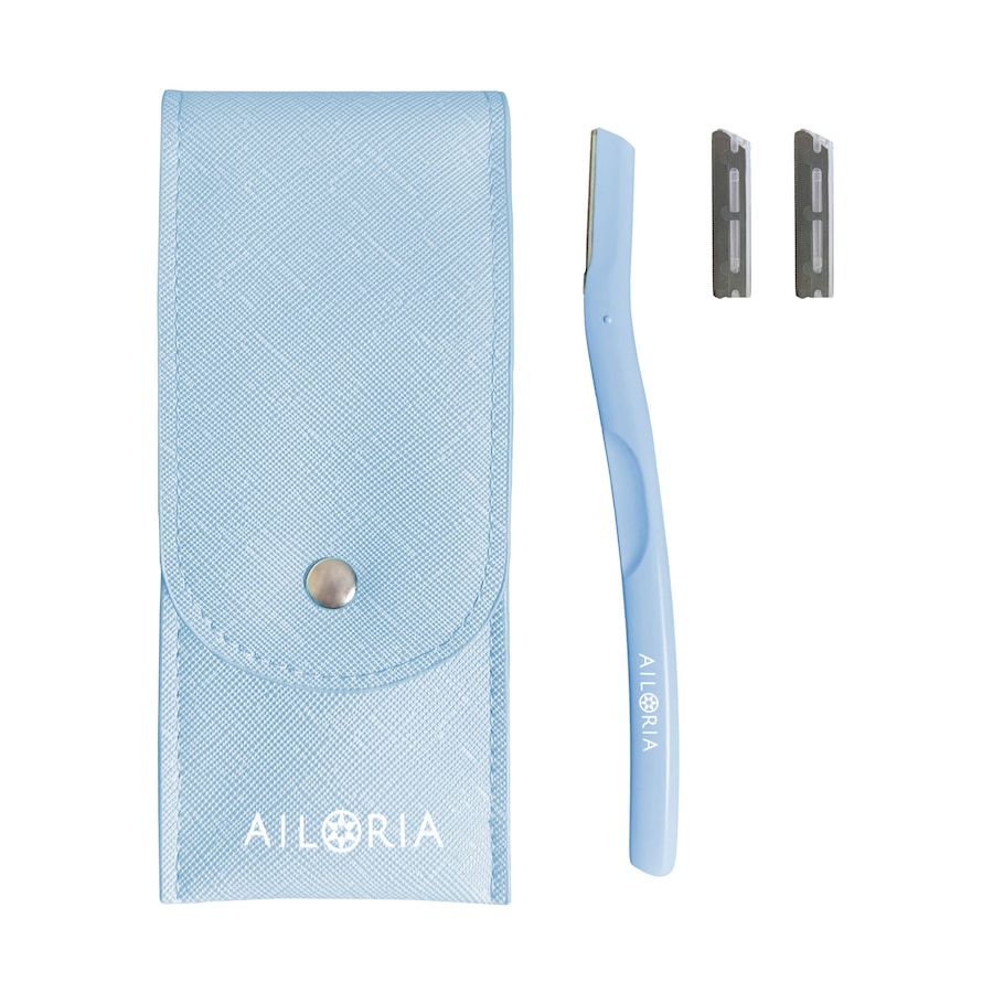 Ailoria GLOW TOUCH Dermaplaning-Set blau Damen