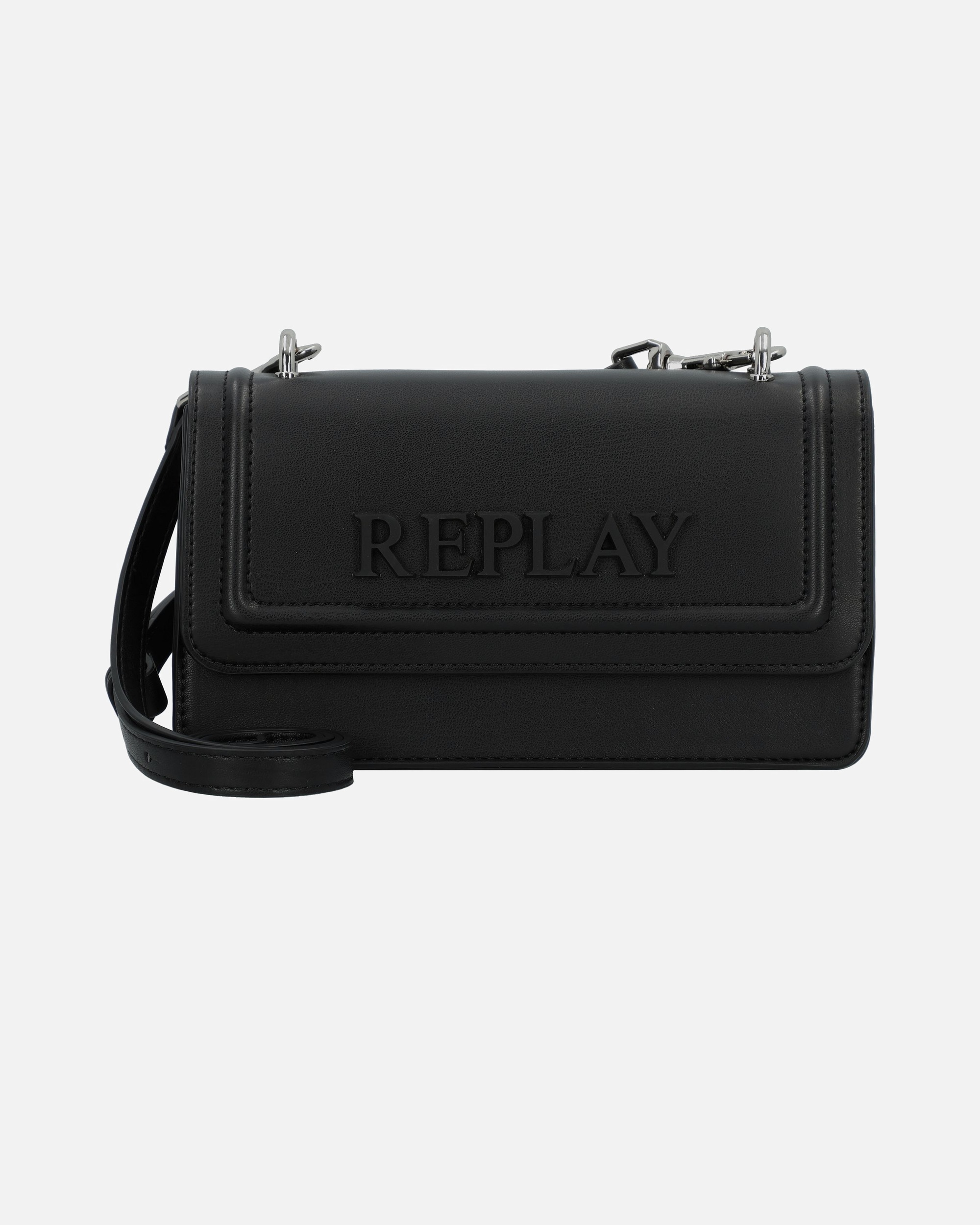Clutch für Weiblich Replay Umhängetasche black