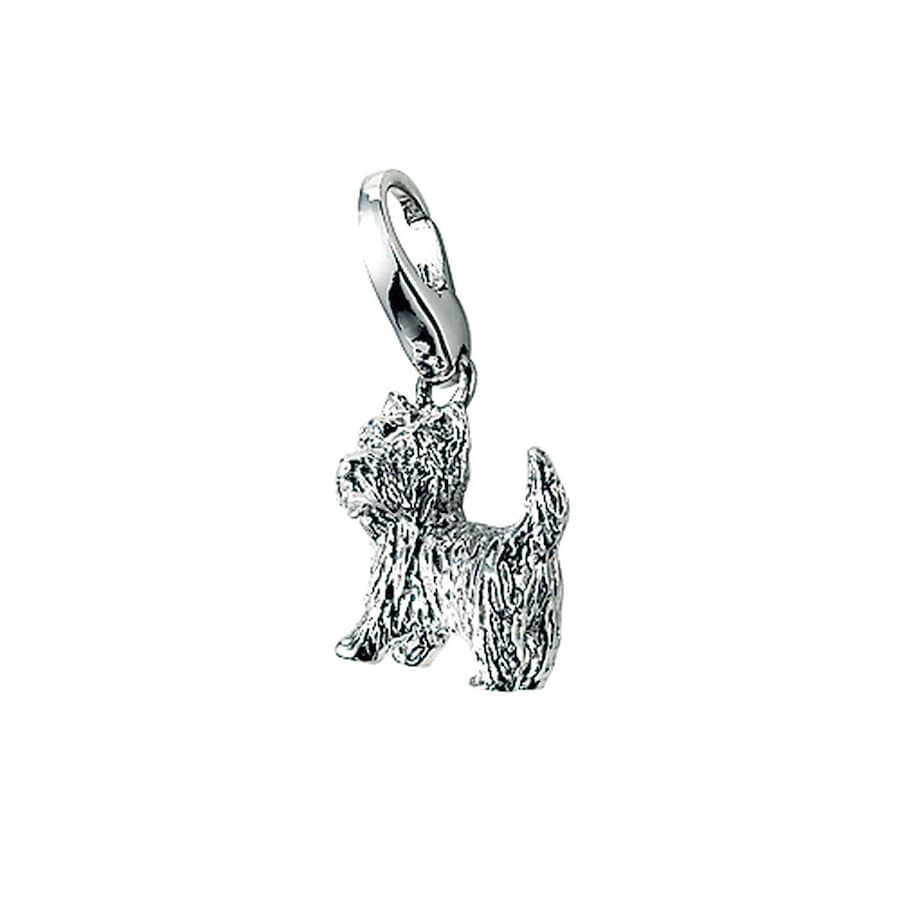 Giorgio Martello Milano Charm Hund, Silber 925 Onesize Damen