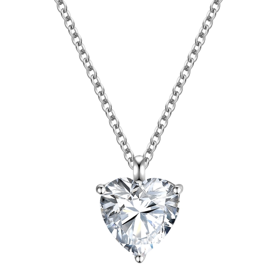 Rafaela Donata Ring Feder aus Sterling Silber in 42,0 cm Basiskette + 5,0 Verlängerung Damen