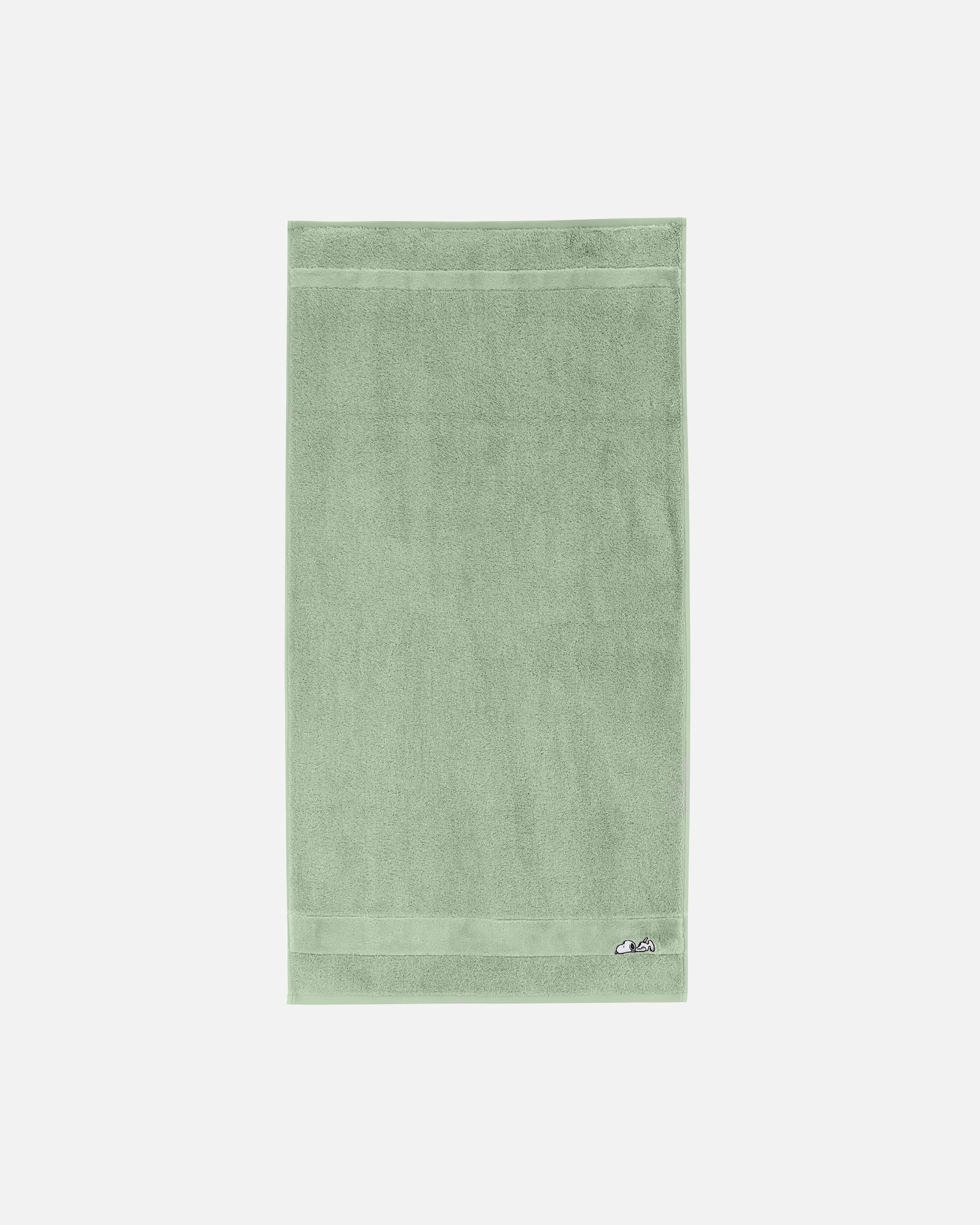 Handtuch für Unisex Vossen Vossen Handtücher PEANUTS Sleepy Snoopy eucalyptus - 5285 Handtuch 50x100 cm