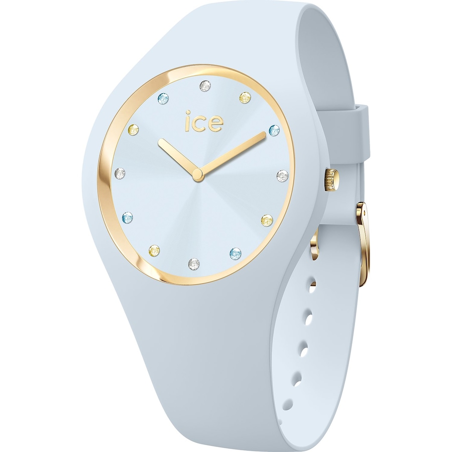 Ice Watch Damenuhr Edelstahl blau Damen