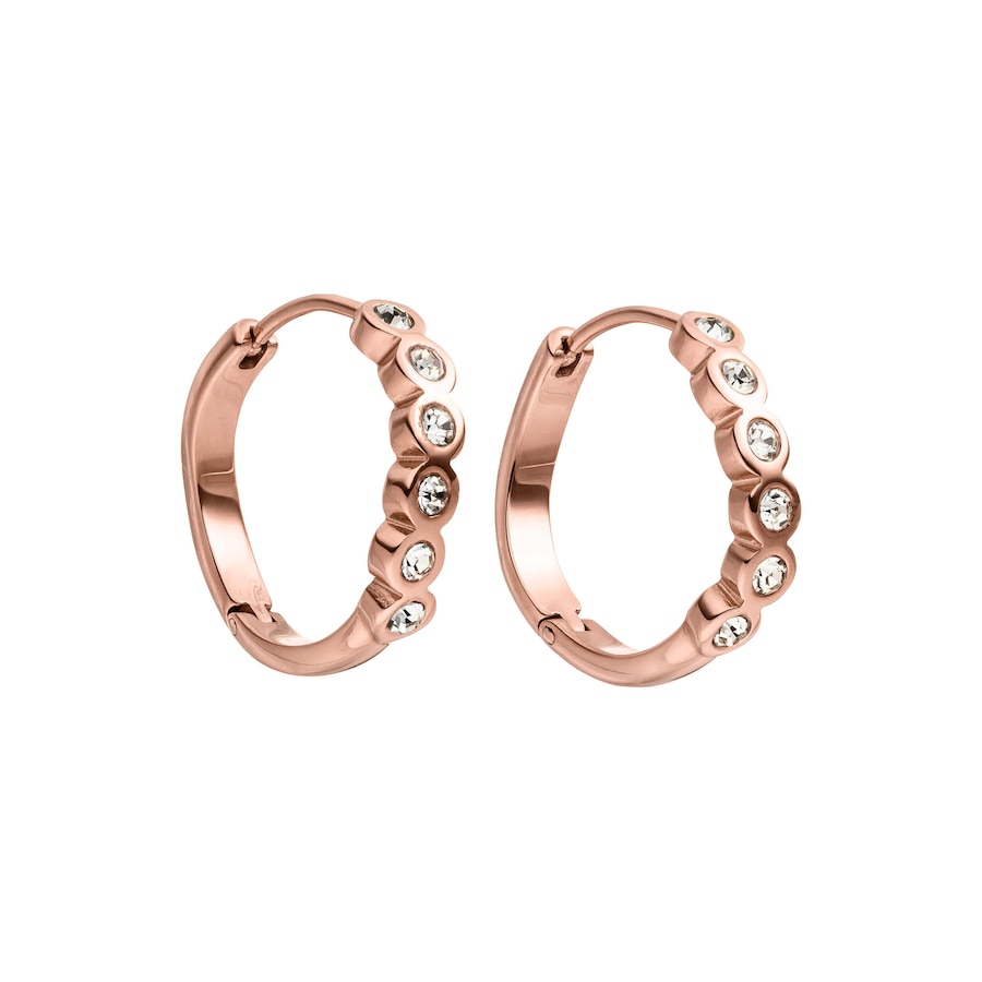 Purelei Reef Ohrringe 100% Edelstahl Rosegold Hellbraun Damen