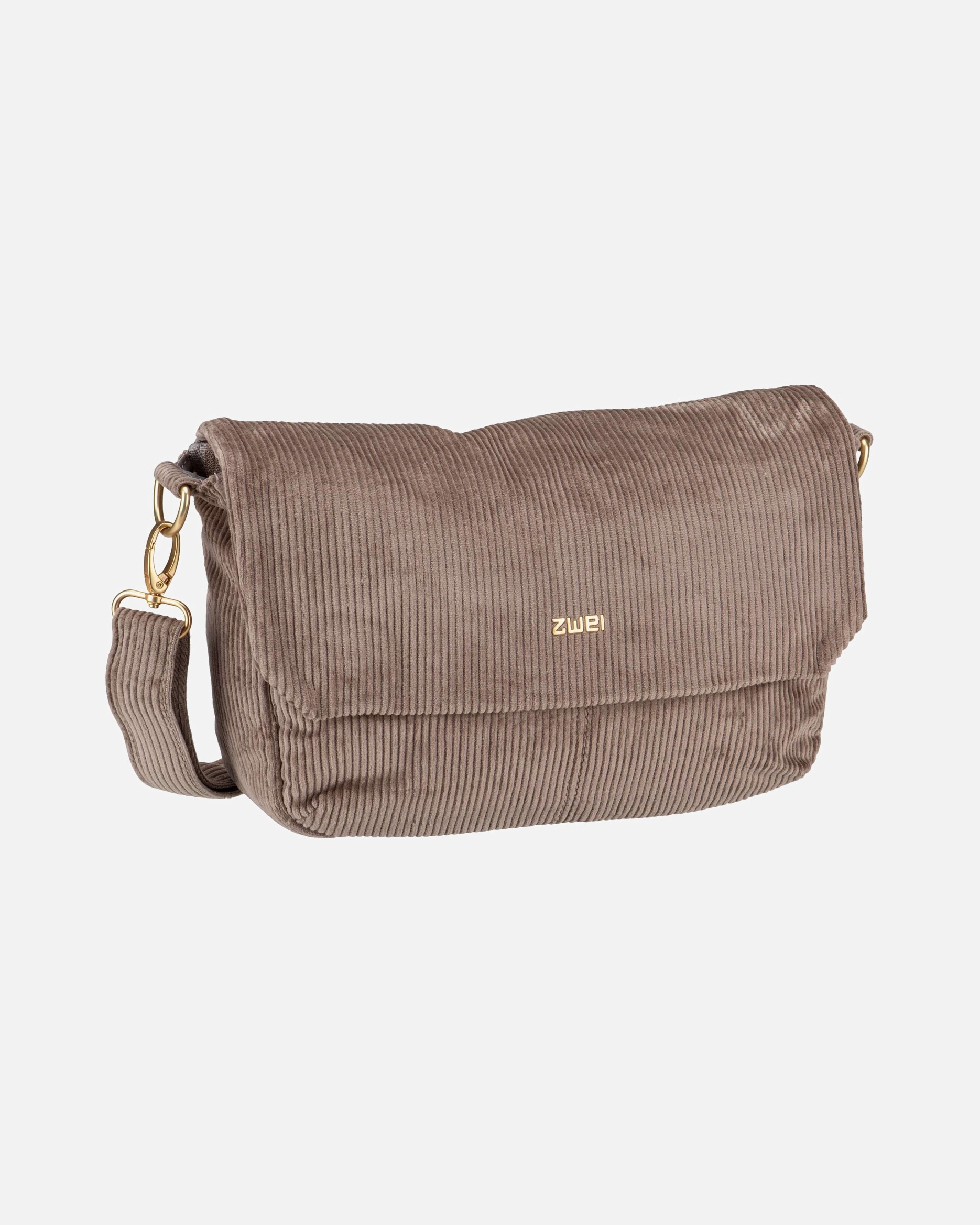 Umhängetasche für Weiblich ZWEI Umhängetasche Mademoiselle M60 Cord/Mocca