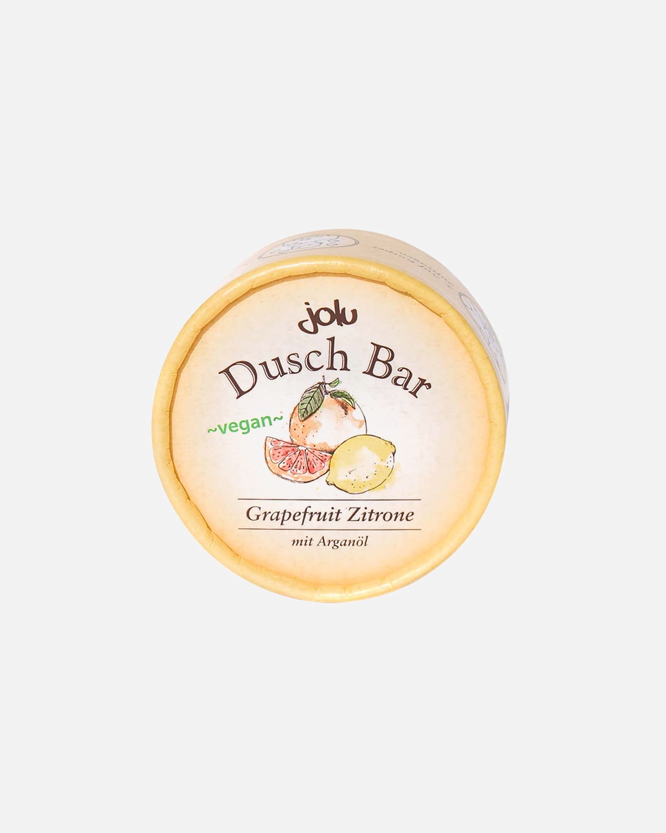 Duschgel für Unisex jolu Naturkosmetik Dusch Bar - Grapefruit-Zitrone 100 g