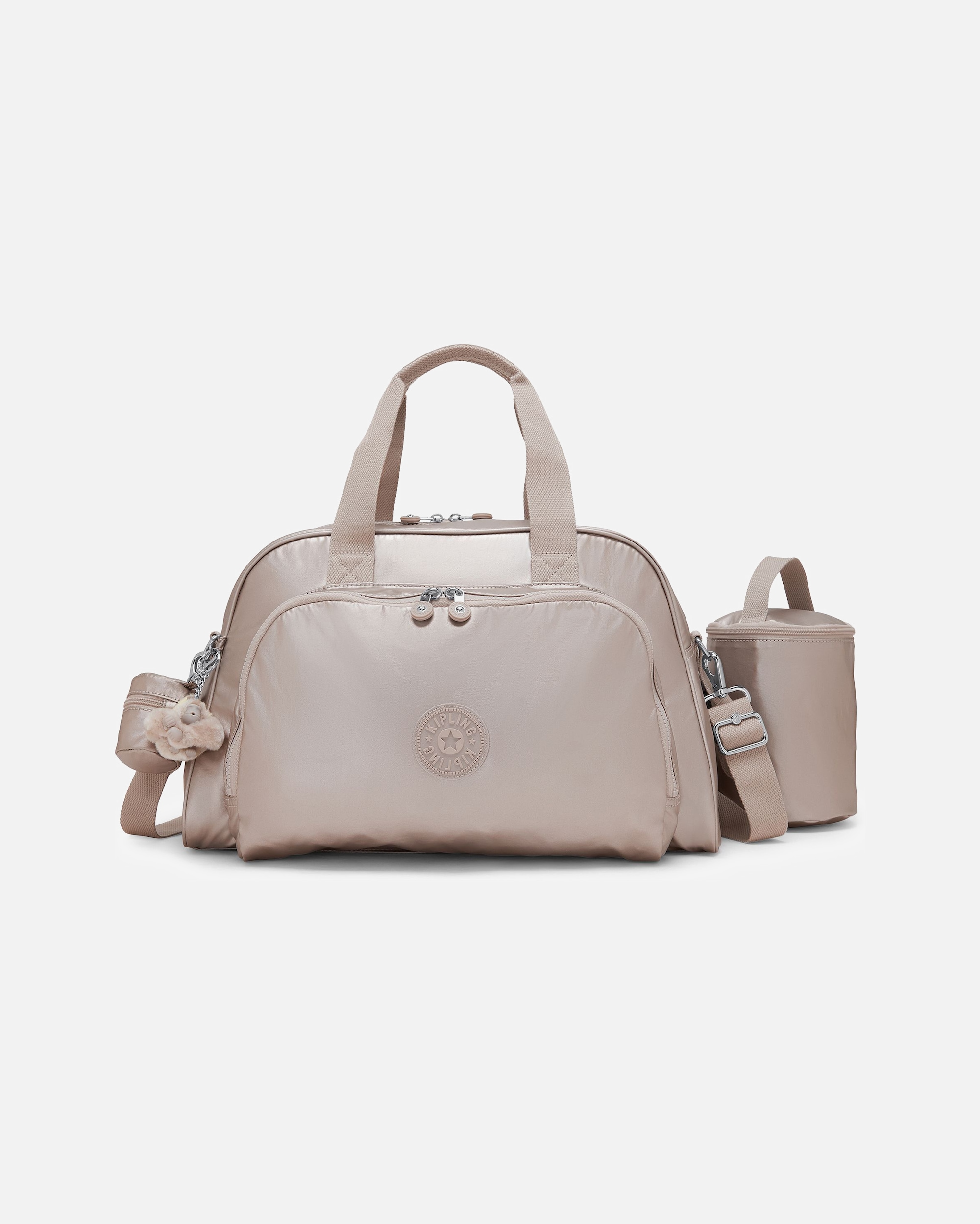 Rucksack für Männlich Kipling Camama Wickeltasche tiny metal glow
