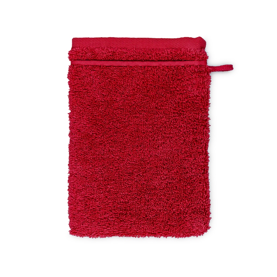 Möve Waschhandschuh New Classic ruby