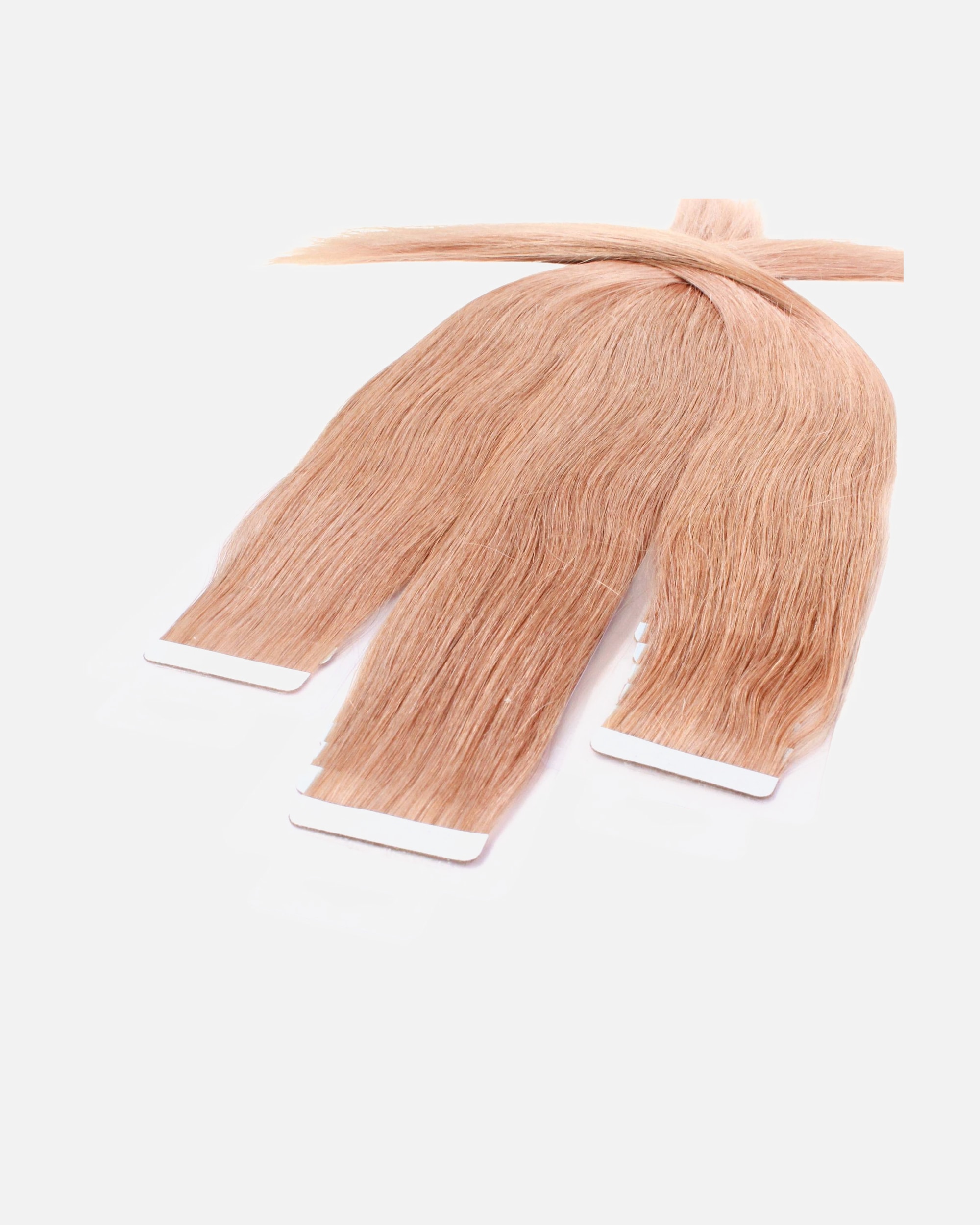 Extensions für Weiblich hair2heart Tape Extensions Echthaar #8/01 Hellblond Natur-Asch 60cm