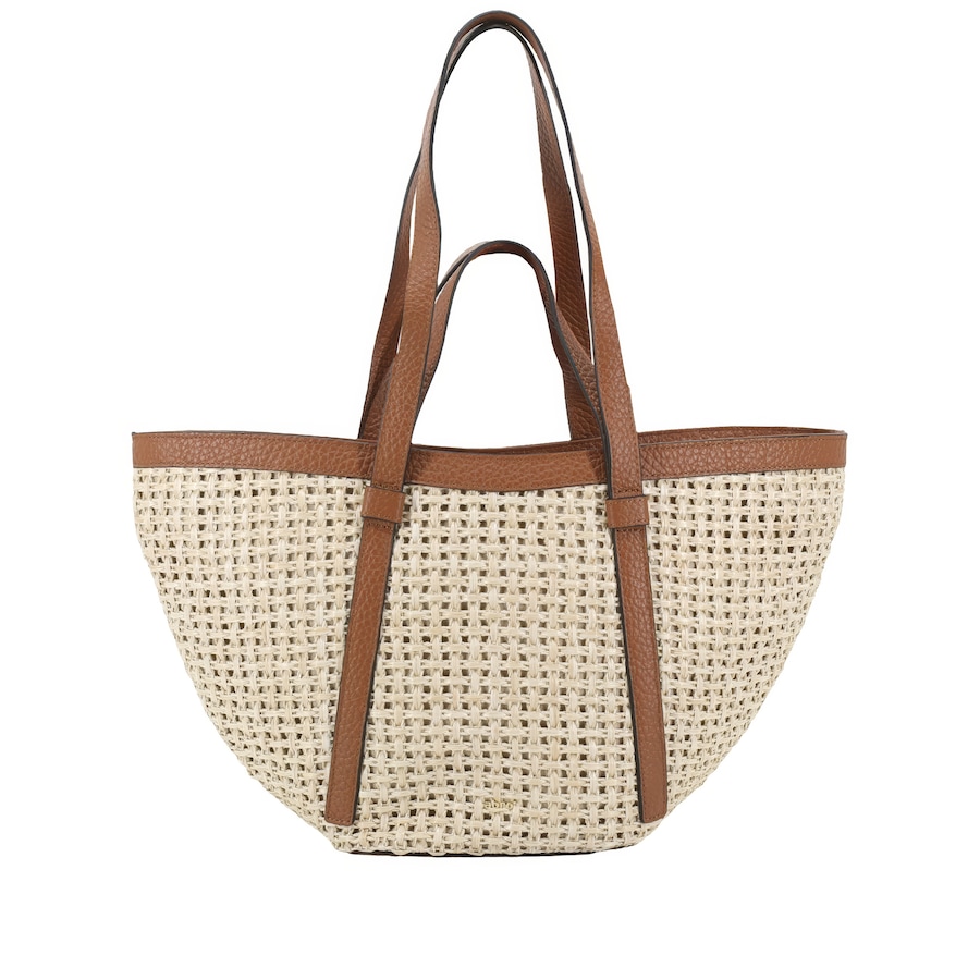 abro Shopper Cosmo M Raffia Caramel Cognac Damen