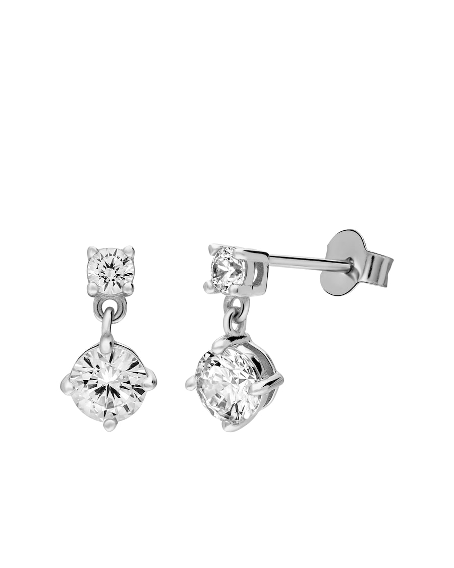 Lucardi Ohrringe 925 Silber Damen