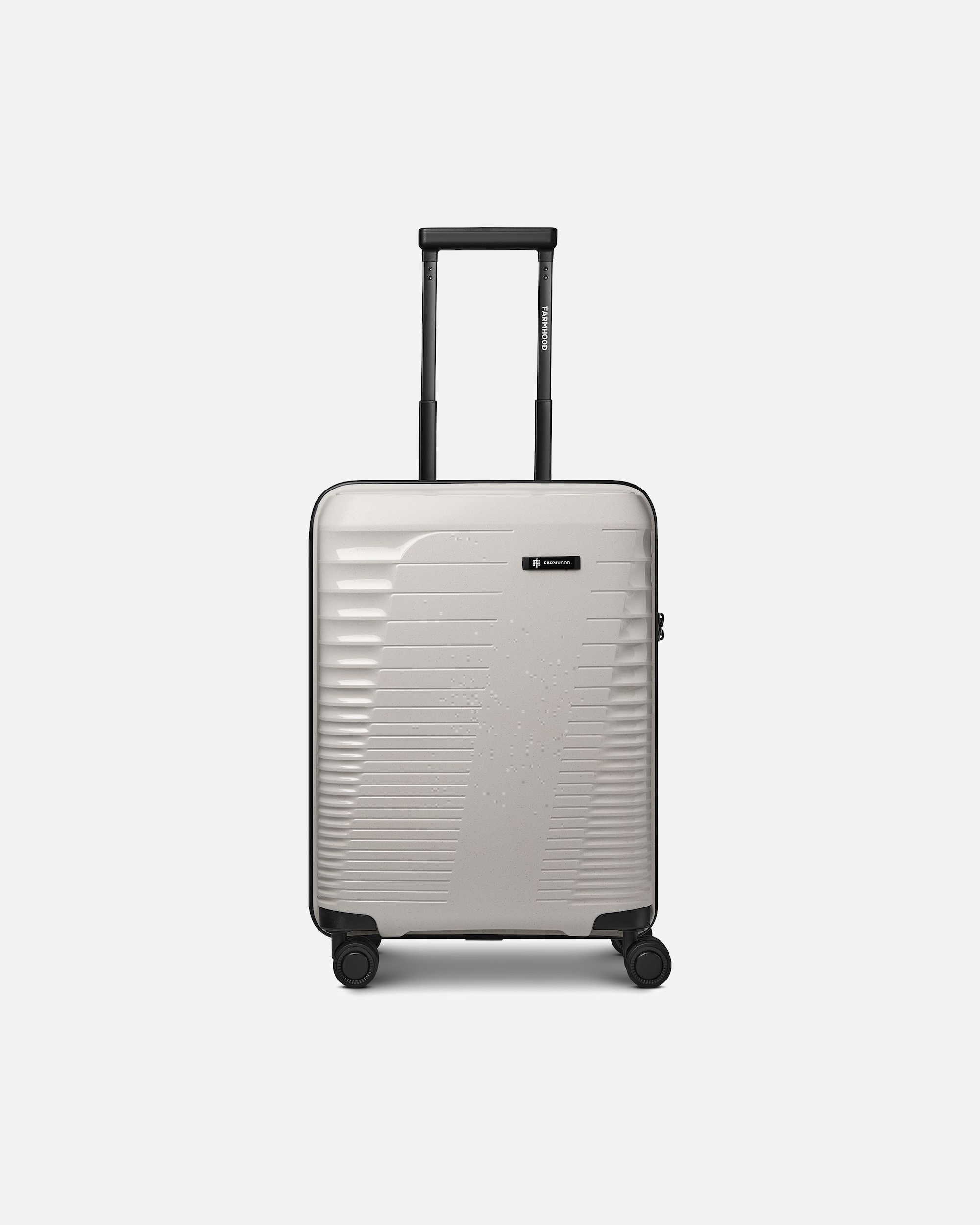 Handgepäckkoffer für Männlich Farmhood Straw Edition 4 Rollen Kabinentrolley 55 cm mit Dehnfalte beige