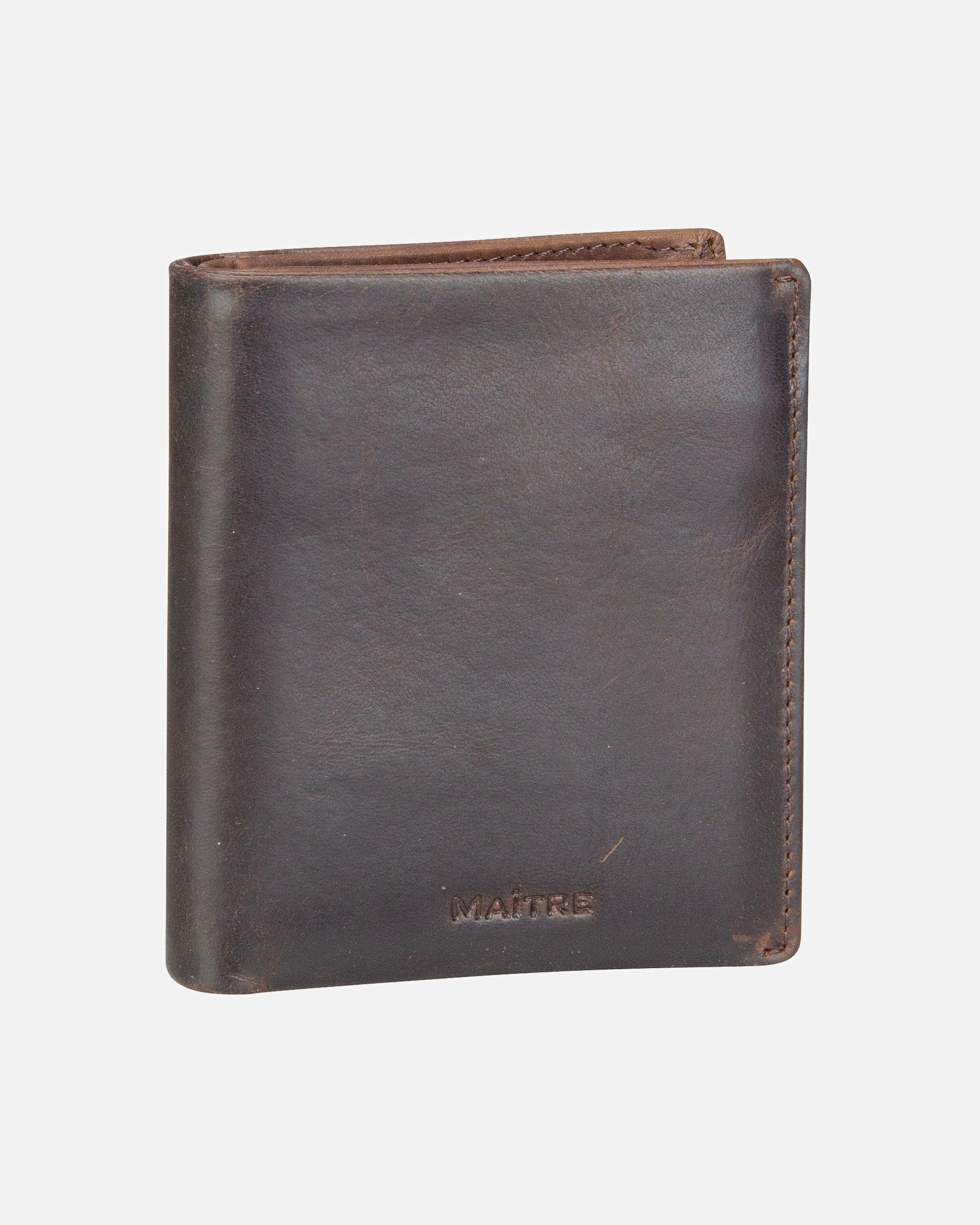 Portemonnaie für Männlich Maître Geldbörse Birkheim Habert BillFold SV3 Dark Brown