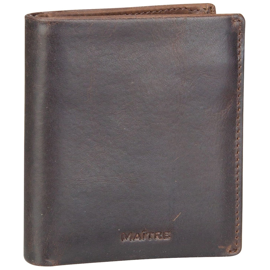 Maître Geldbörse Birkheim Habert BillFold SV3 Dark Brown Braun Herren