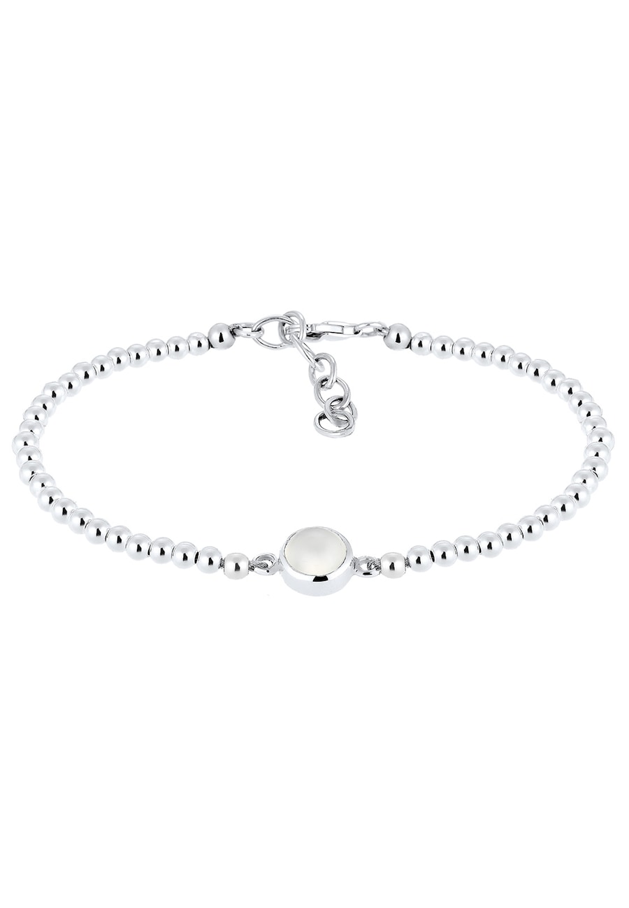 Elli Mondstein Kugel Rund 925 Sterling Silber 16 Damen