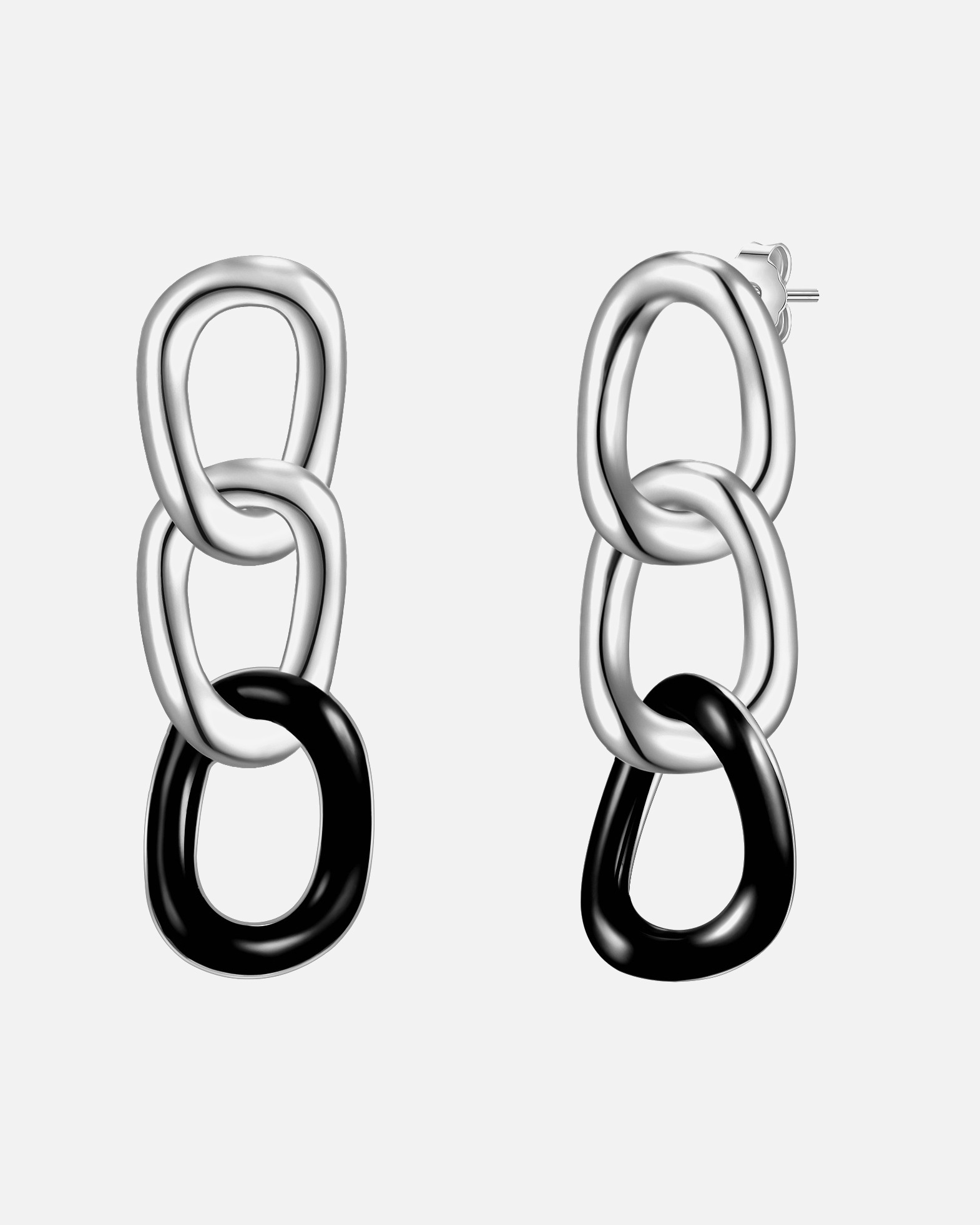 Ohrringe für Weiblich Glanzstücke München Ohrhänger Sterling Silber in Silber 32,1 mm