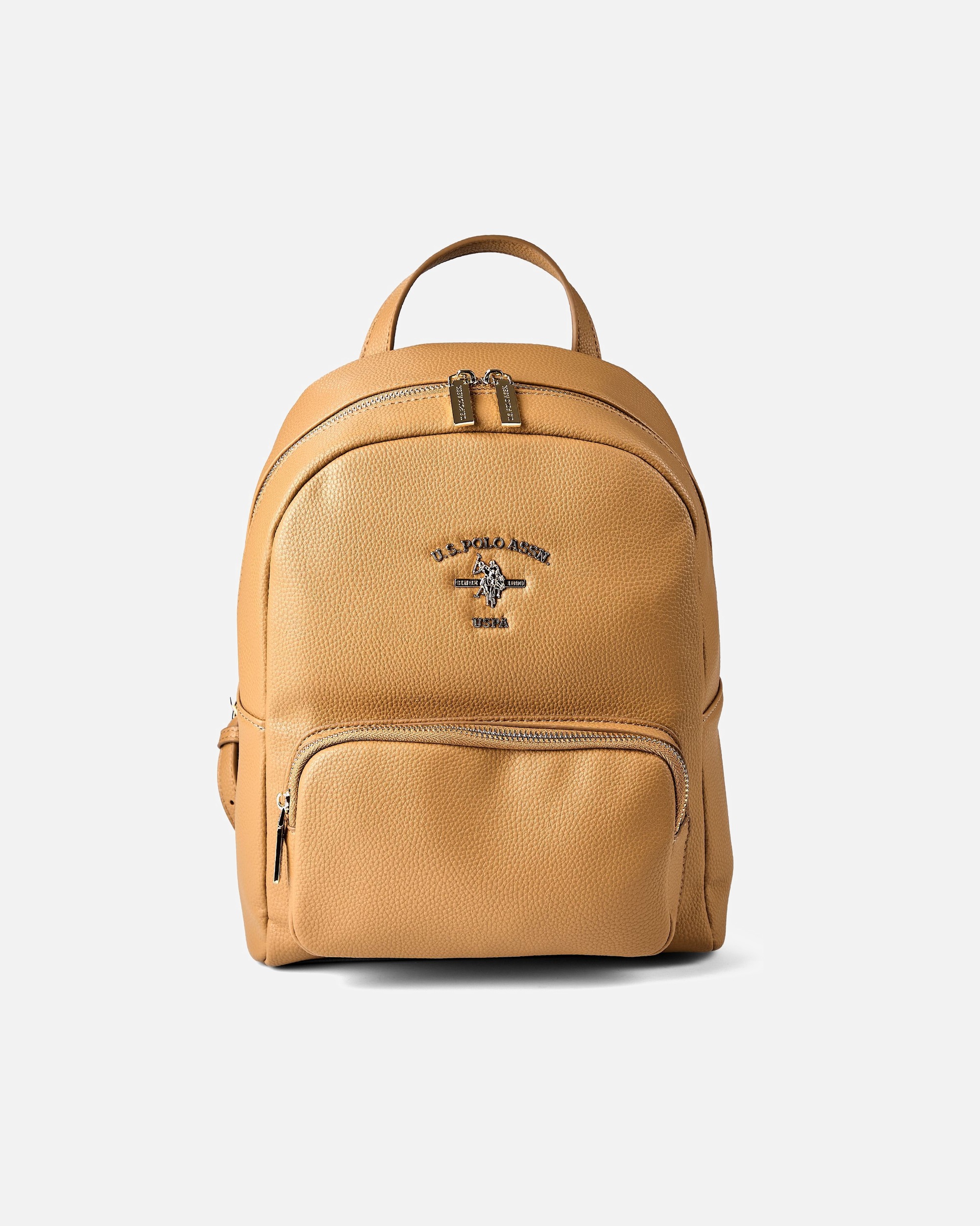 Rucksack für Weiblich U.S. Polo Assn. Stanford City-Rucksack camel