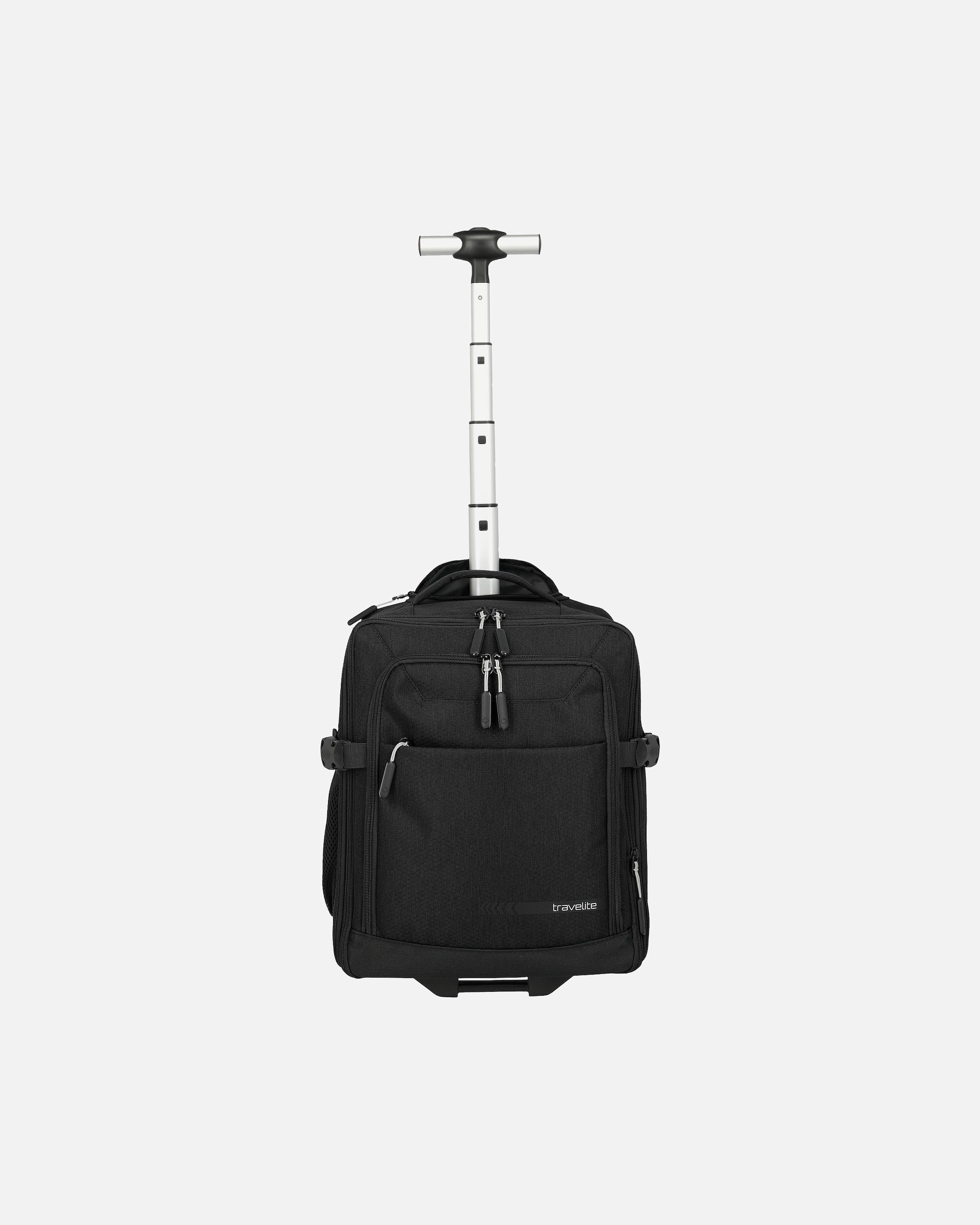 Trolley für Männlich Travelite Kick Off 2 Rollen Rucksacktrolley 40 cm Laptopfach black