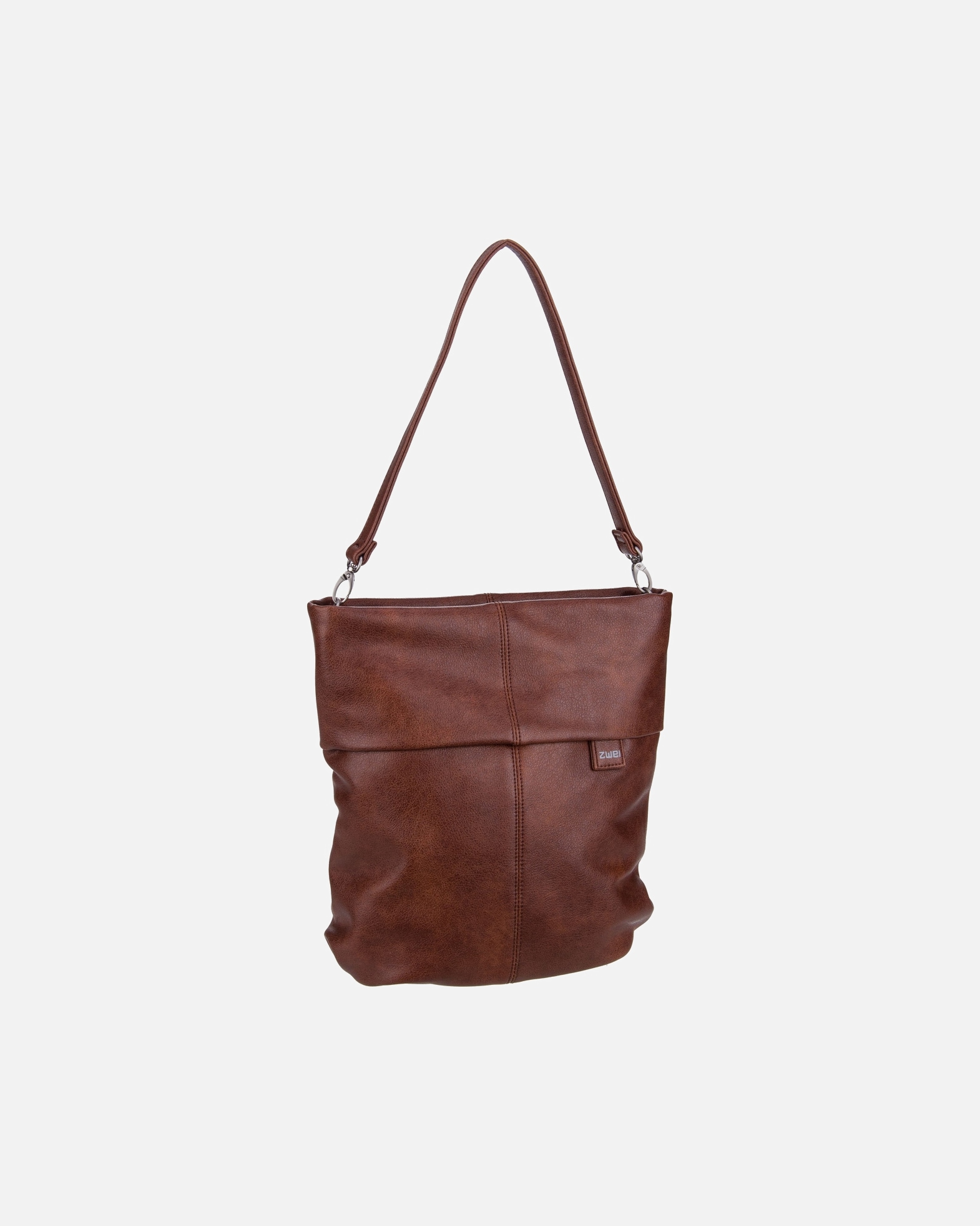 Handtasche für Weiblich ZWEI Handtasche Mademoiselle M12 Cognac
