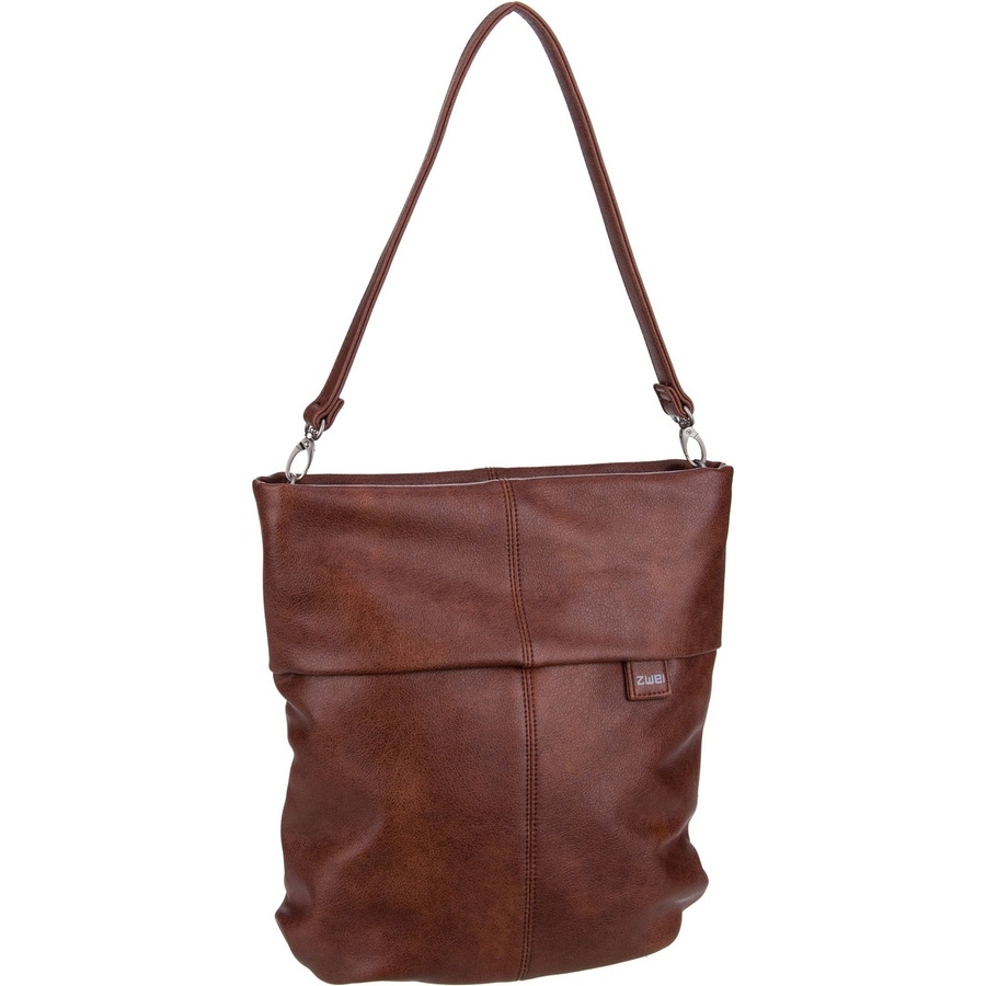 ZWEI Handtasche Mademoiselle M12 Cognac Hellbraun Damen