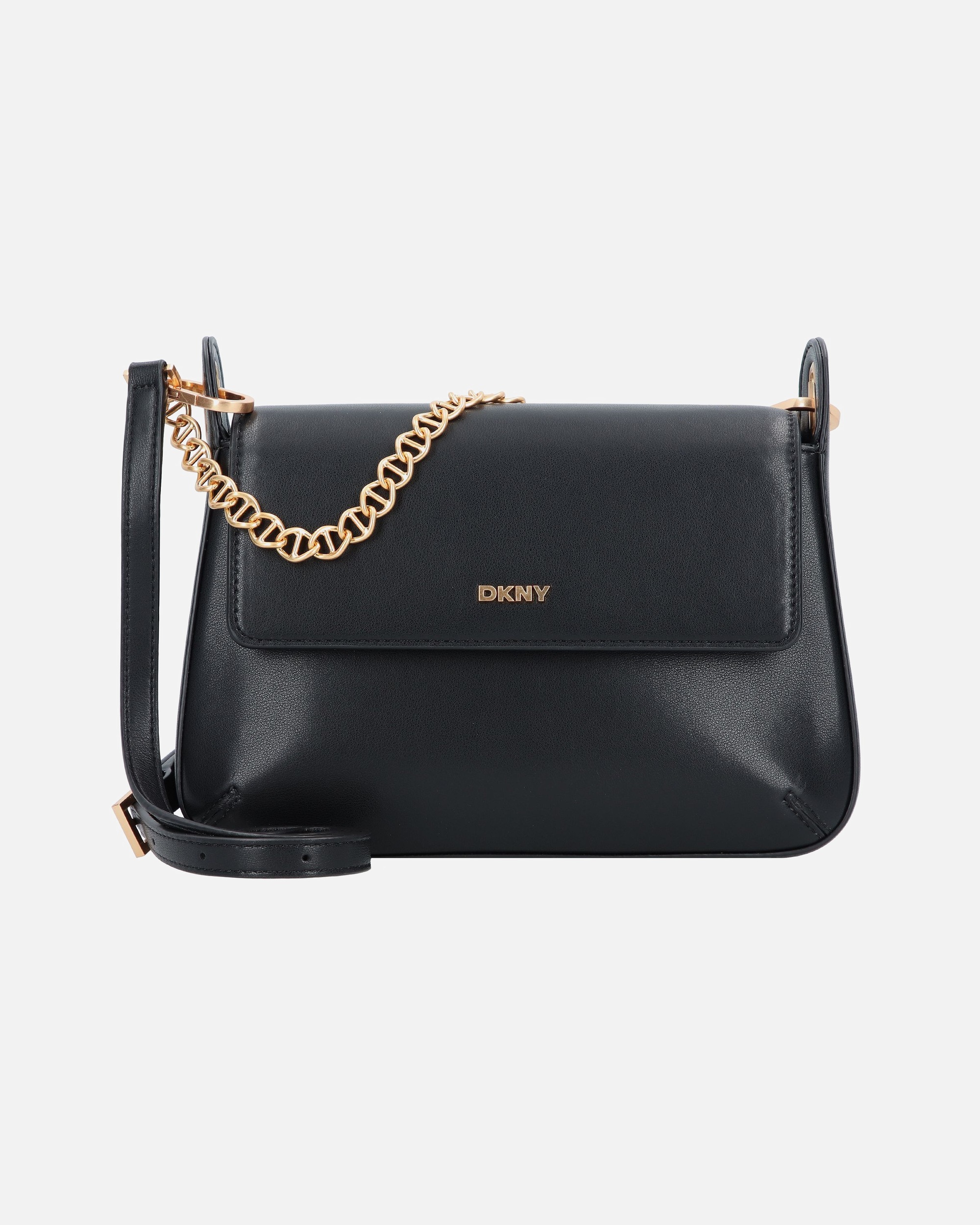 Tasche für Weiblich DKNY Belen Schultertasche black-gold