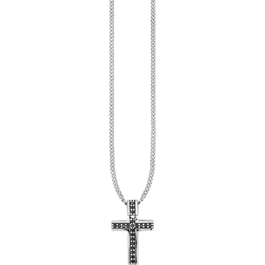 caï Kette 925er Silber rhodiniert One Size Herren