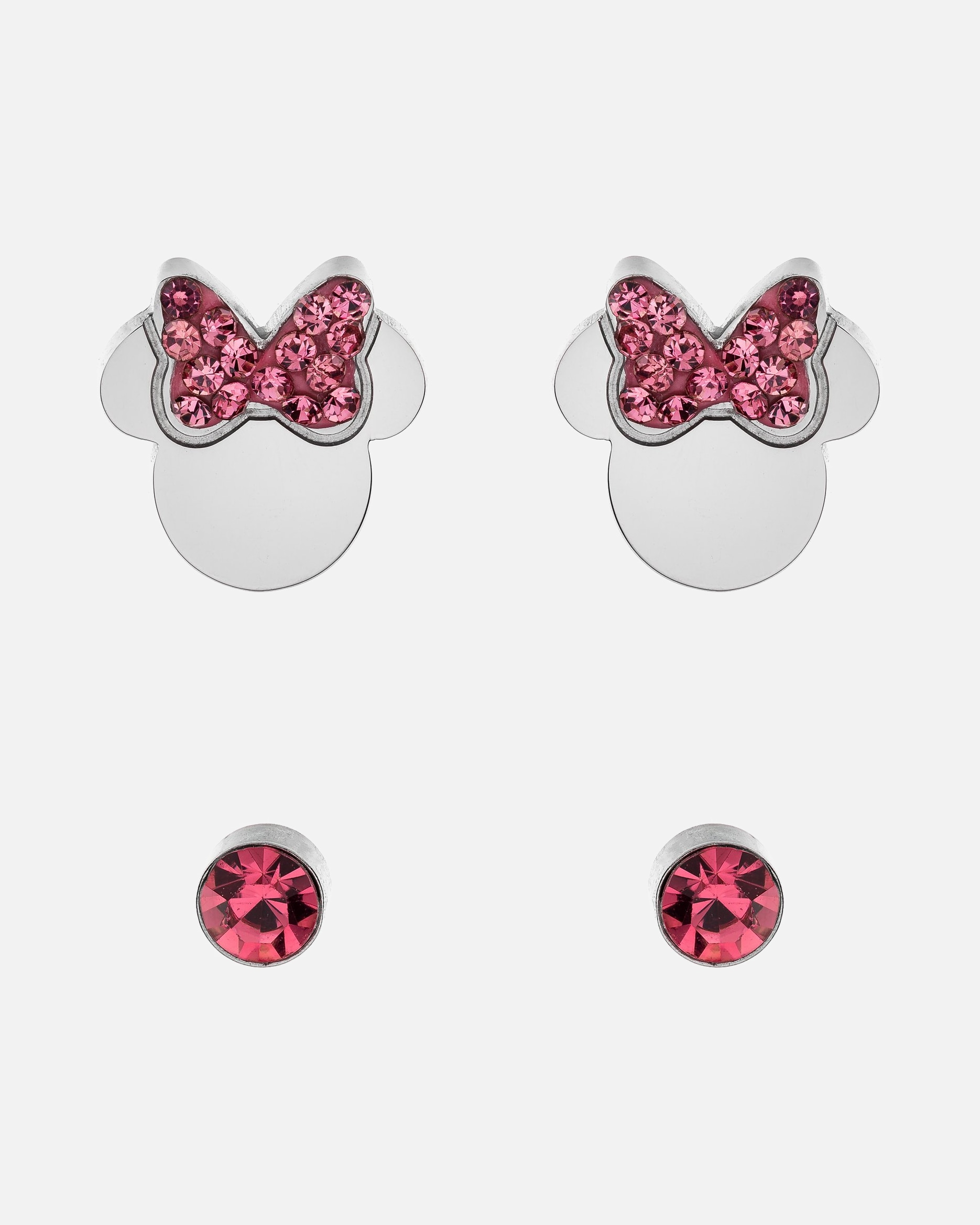 Ohrringe für Weiblich DISNEY Jewelry Kinderohrring Edelstahl pink