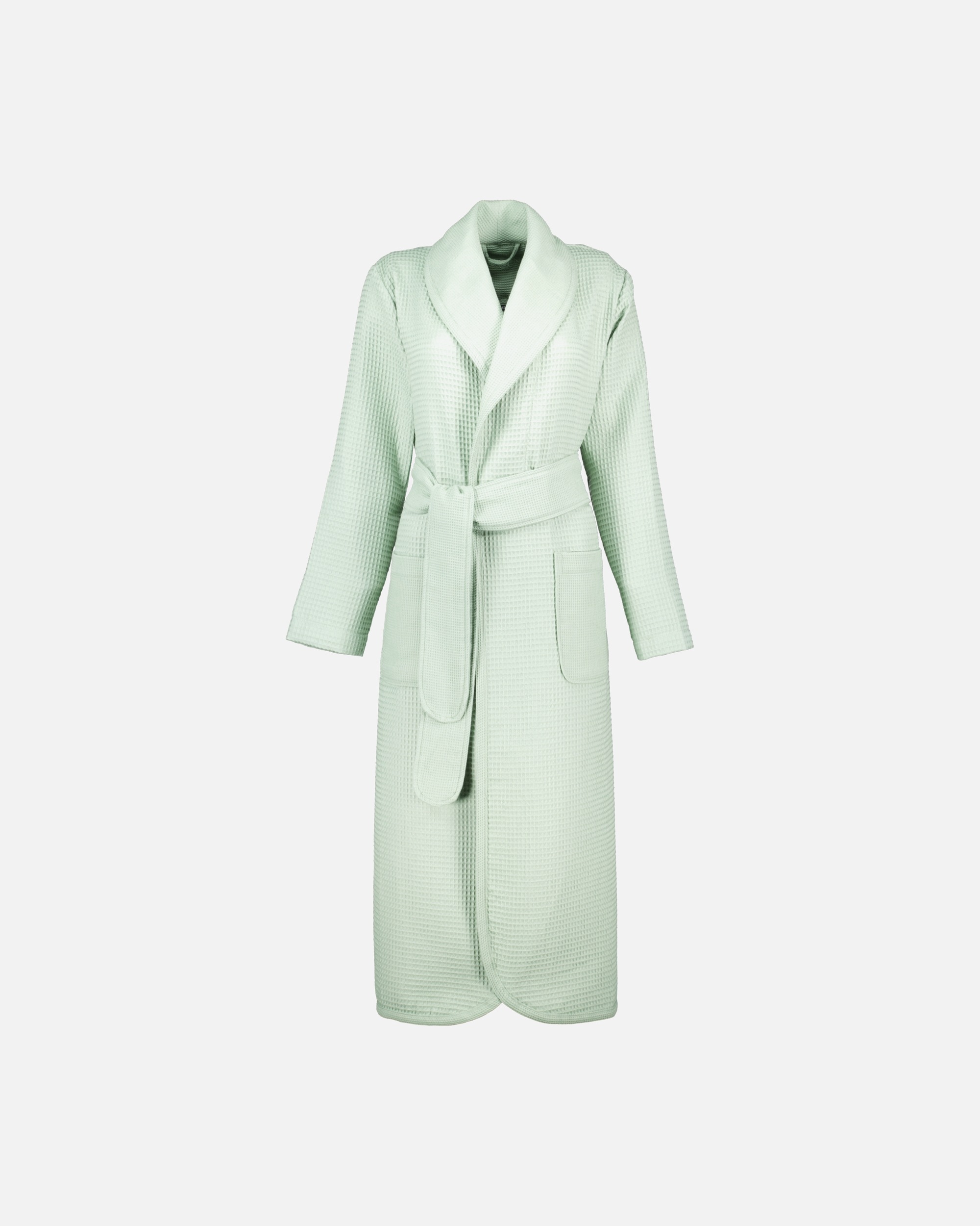 Bademantel für Weiblich Vossen Vossen Bademäntel Damen Schalkragen Catania soft green - 5305 M