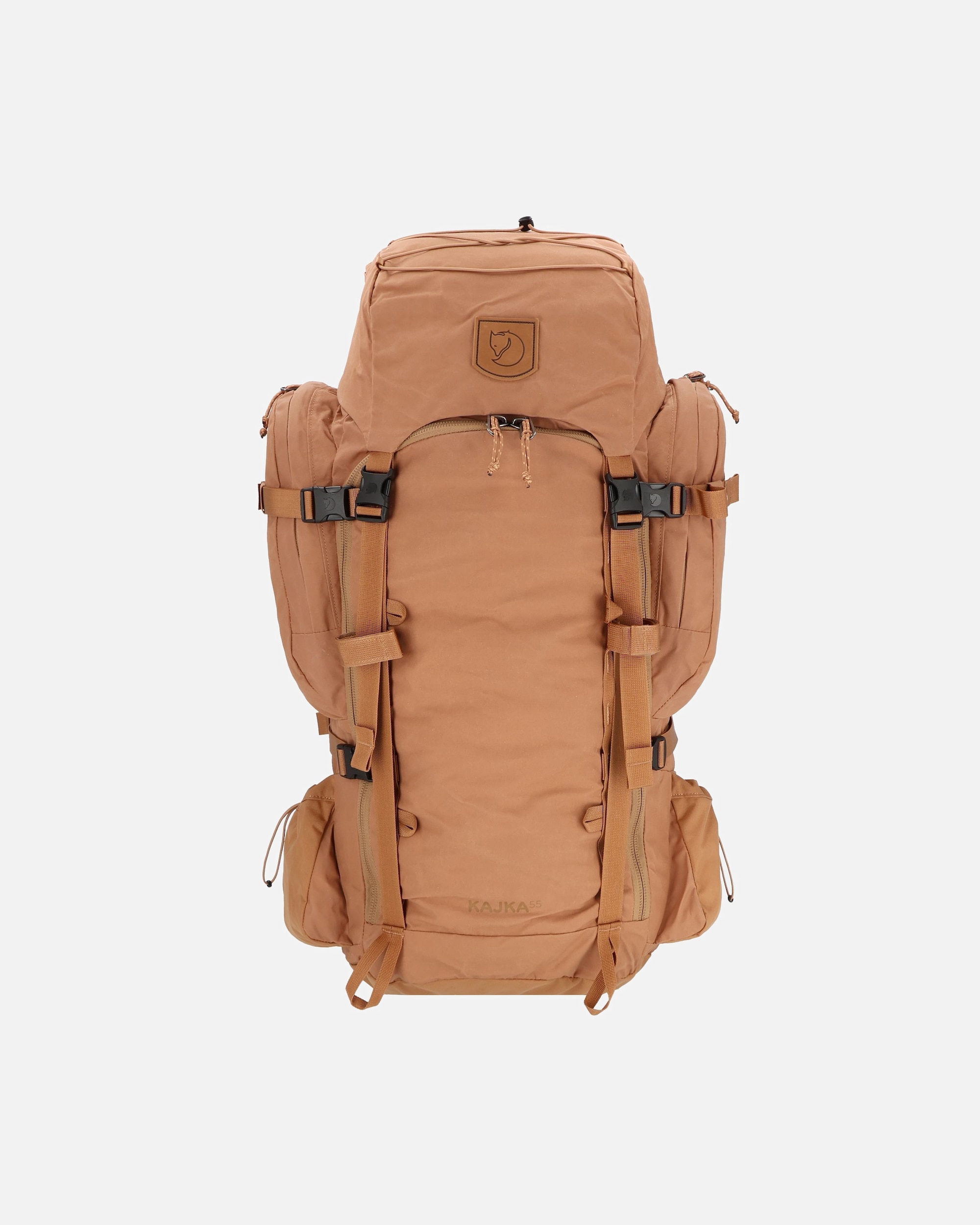 Rucksack für Männlich Fjällräven Kajka Rucksack khaki dust