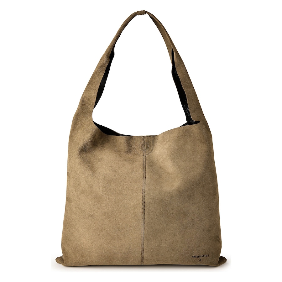 Patrizia Pepe Never Complete Shopper olive suede Grün Damen