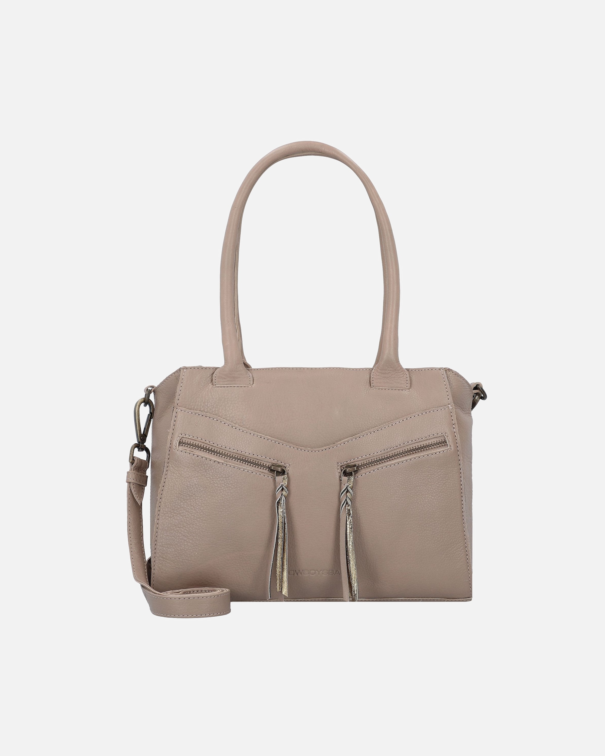 Handtasche für Weiblich Cowboysbag Floyd Schultertasche mocca