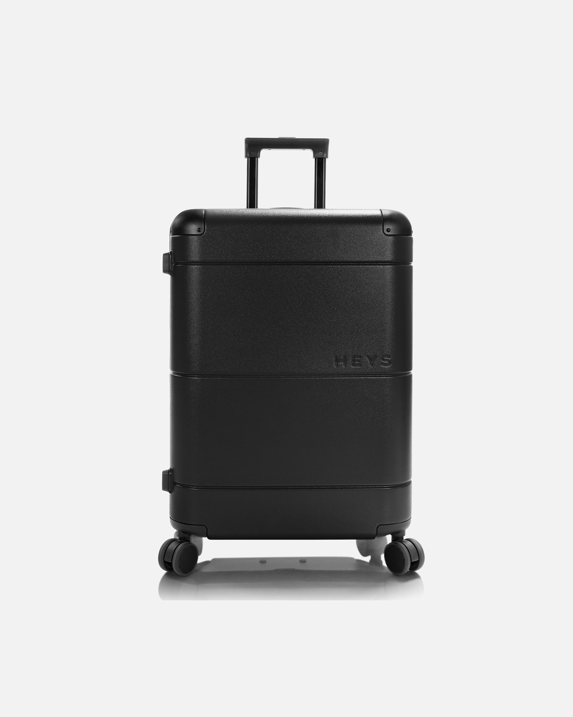 Trolley für Männlich Heys Zen 4 Rollen Trolley M 66 cm mit Dehnfalte black