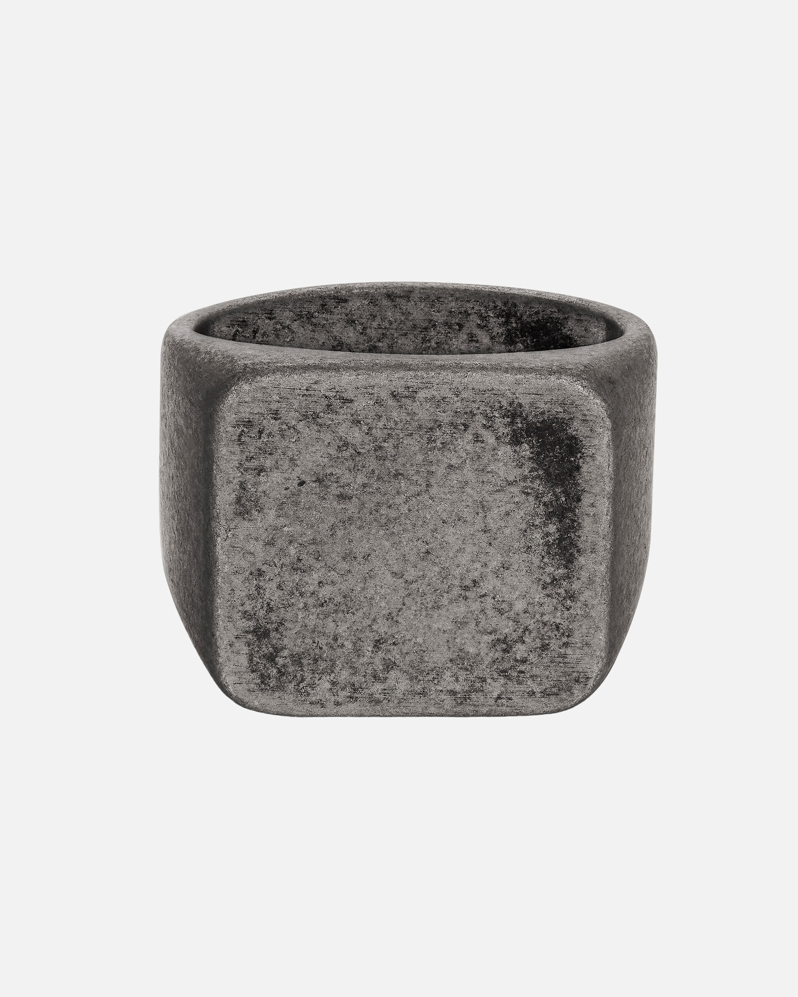 Ring für Männlich True Rebels Ring aus Edelstahl in gunmetal 64