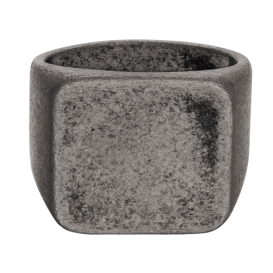 True Rebels Ring aus Edelstahl in gunmetal 68 Herren