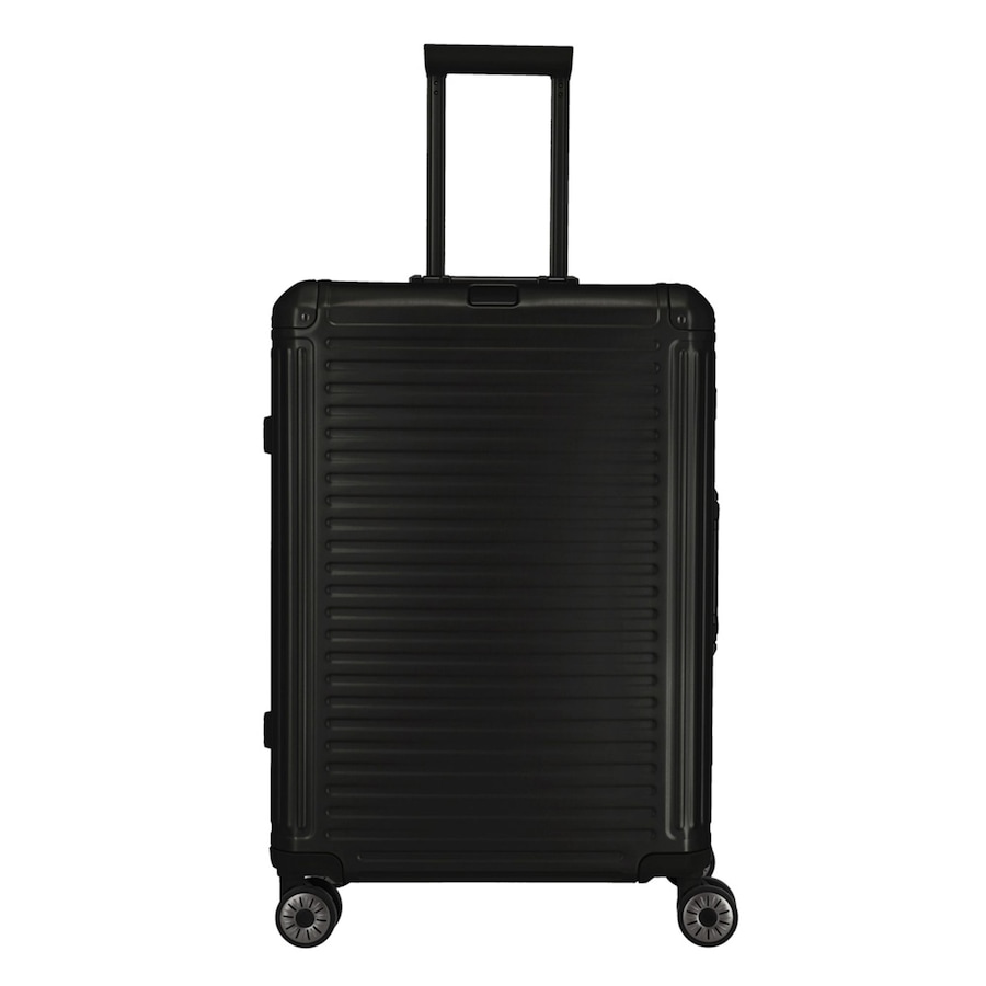 Travelite Next 4 Rollen Trolley M 67 cm schwarz Schwarz Herren