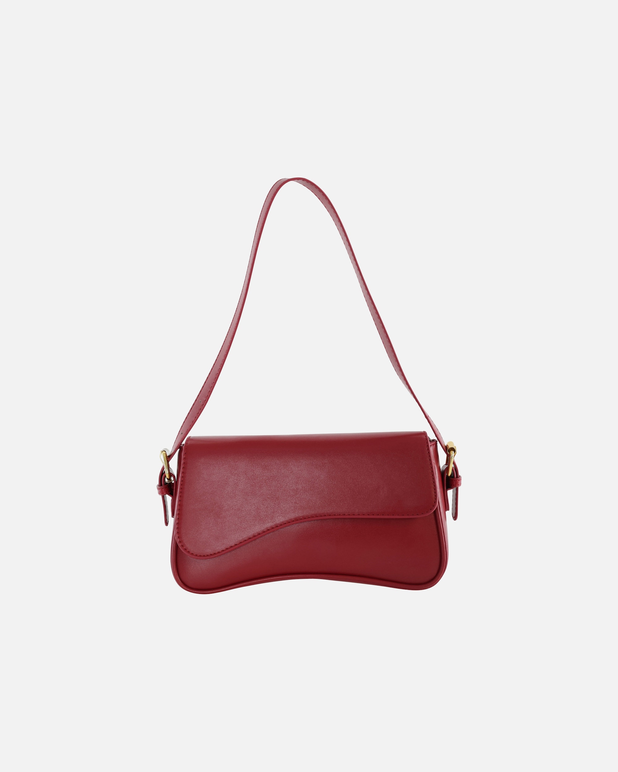 Umhängetasche für Unisex HARPA Schultertasche ZINA im minimalistischen Design rot