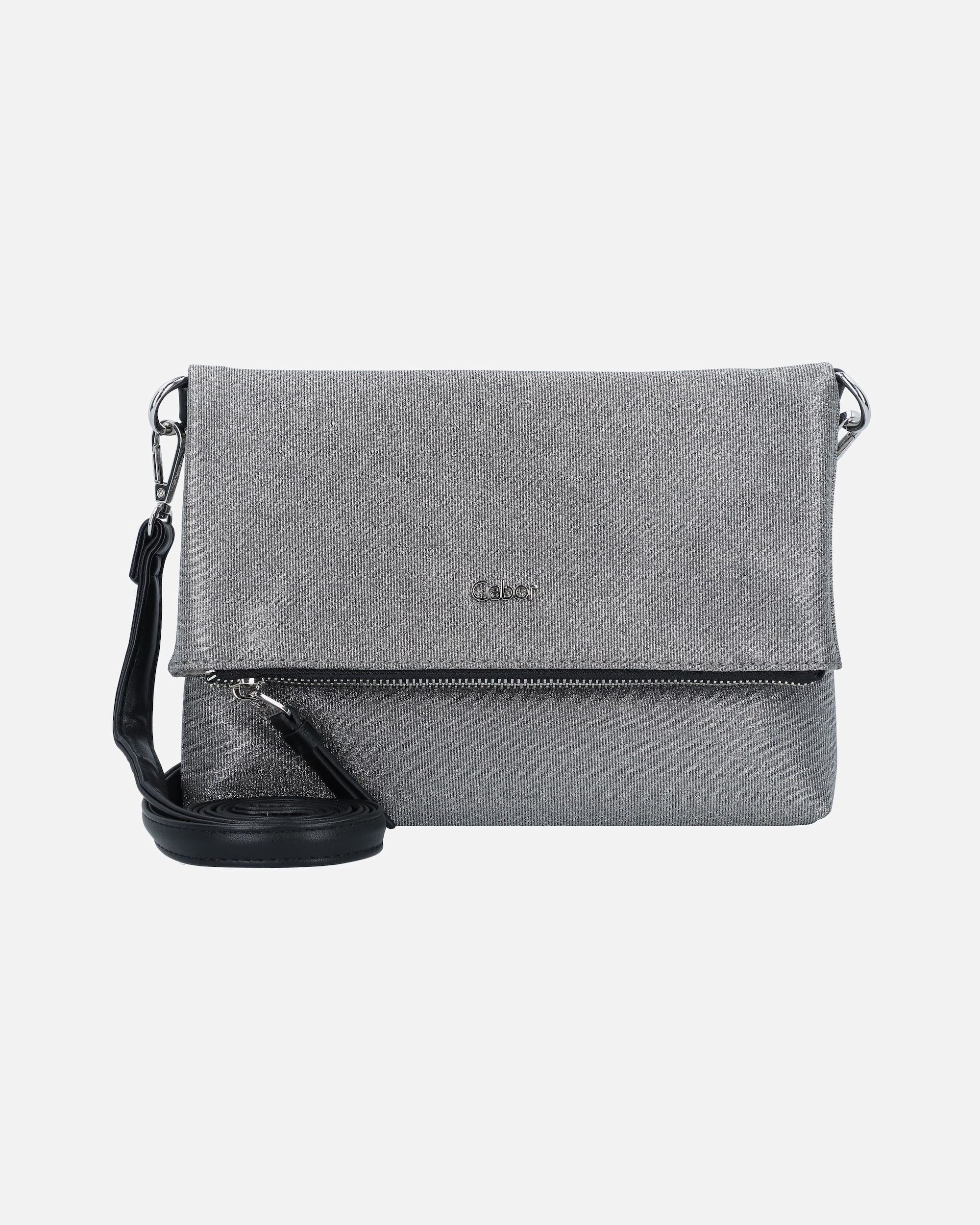 Clutch für Weiblich Gabor Jasmina Umhängetasche metallic black