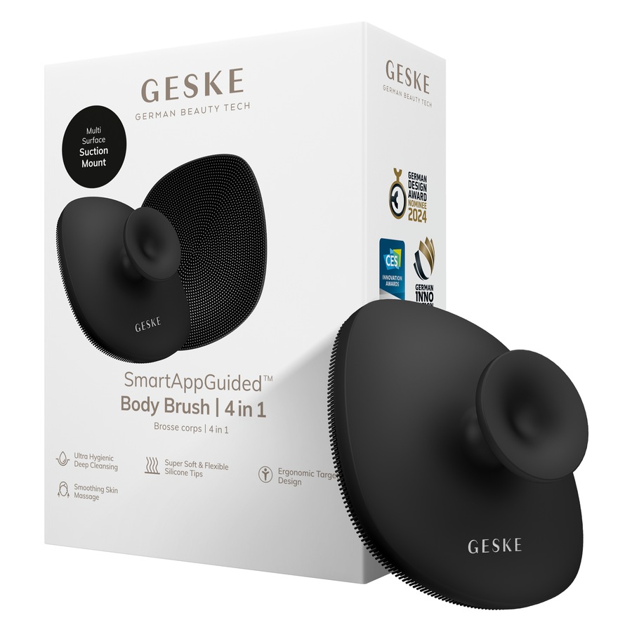 GESKE Body Brush | 4 in 1 Reinigungsbürste für den ganzen Körper Gray