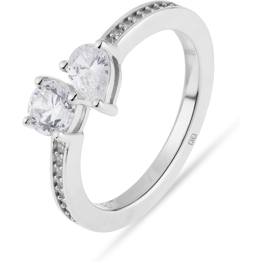 Jette Damenring 925er Silber, recycelt 59 Damen