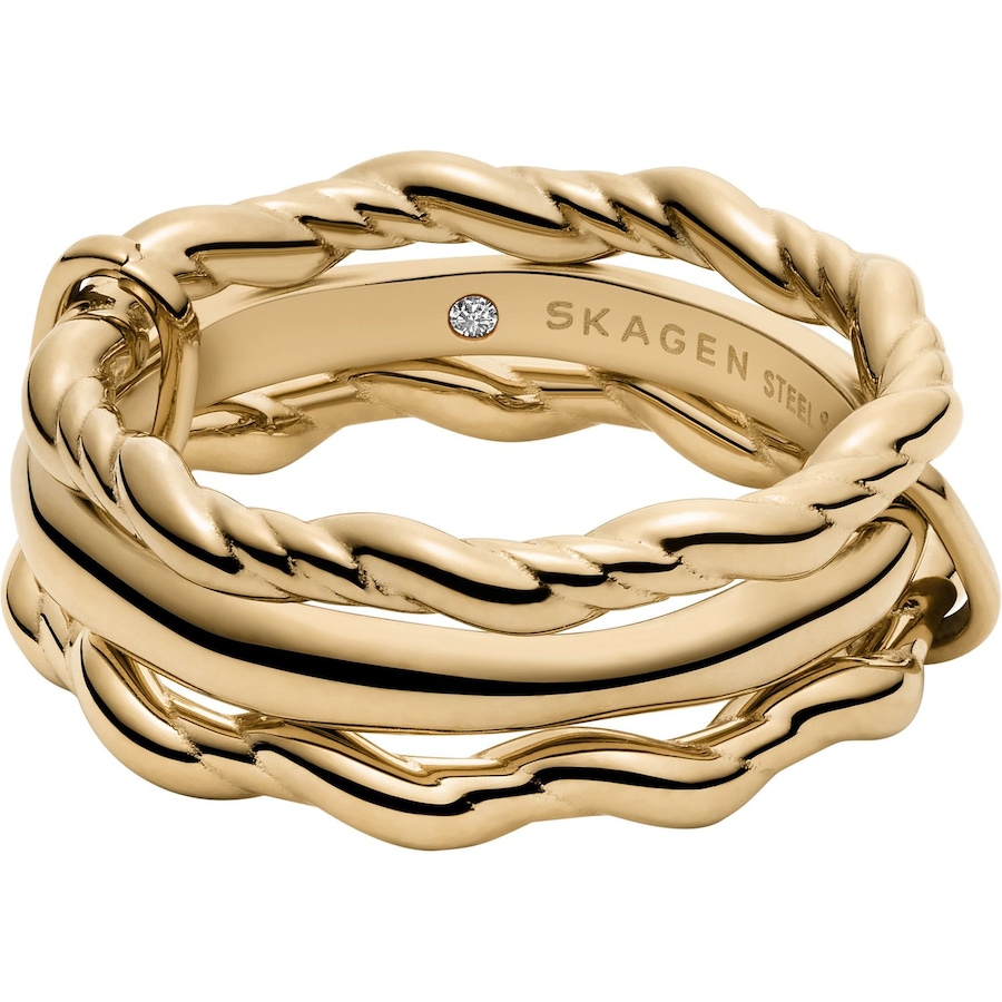 Skagen Damenring Edelstahl 53 Damen