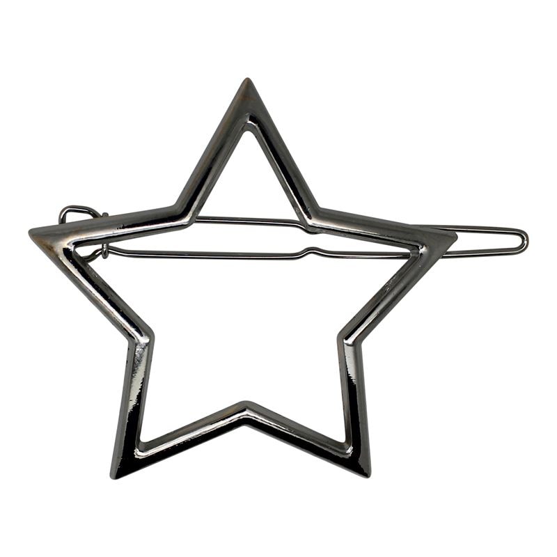 SOHO Star Metall Haarspange Silber