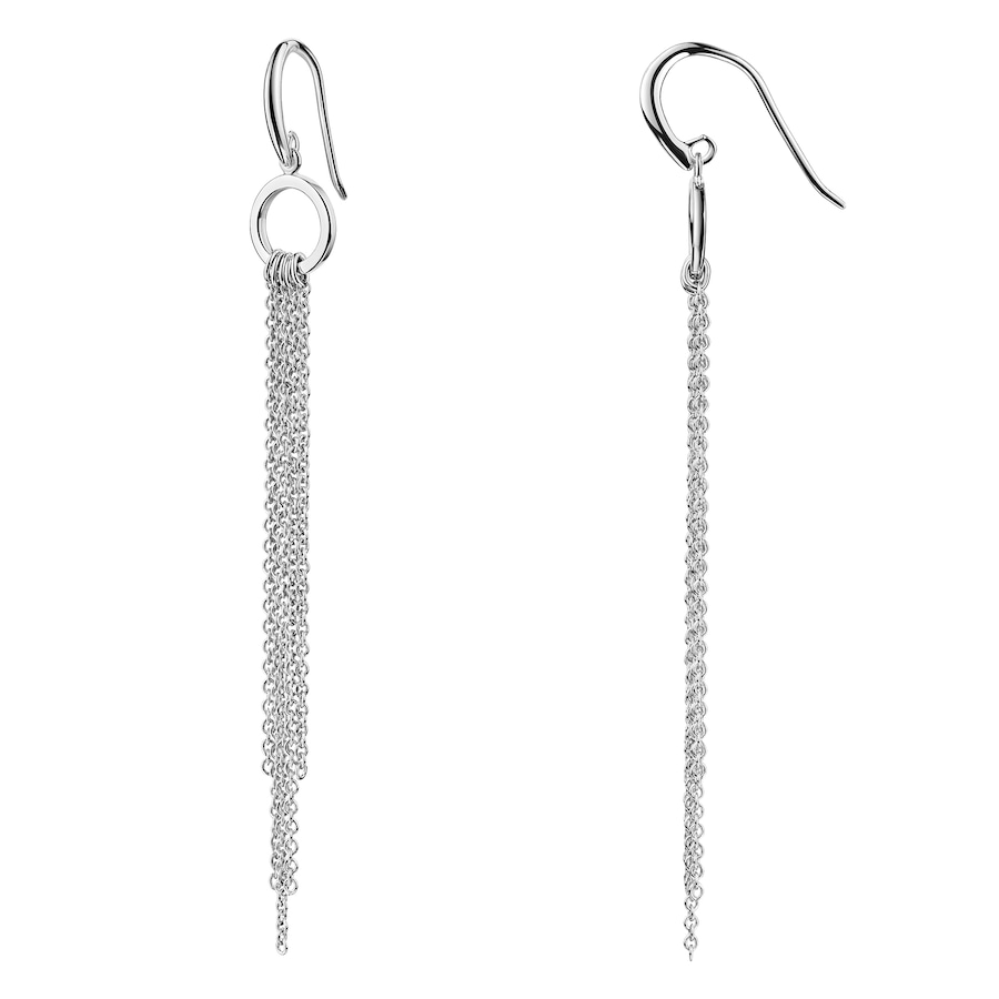 Celesta Ohrhänger 925/- Sterling Silber rhodiniert weiß Damen