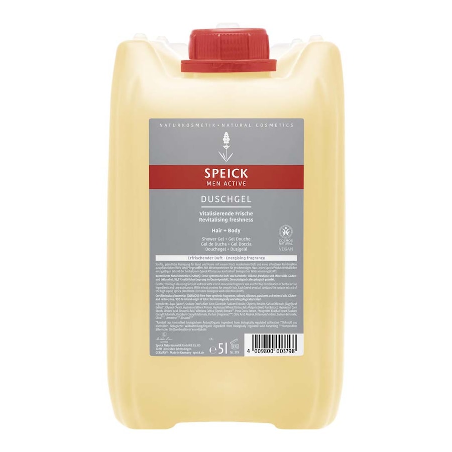 Speick Naturkosmetik Men Active - Duschgel Kanister 5 l Herren