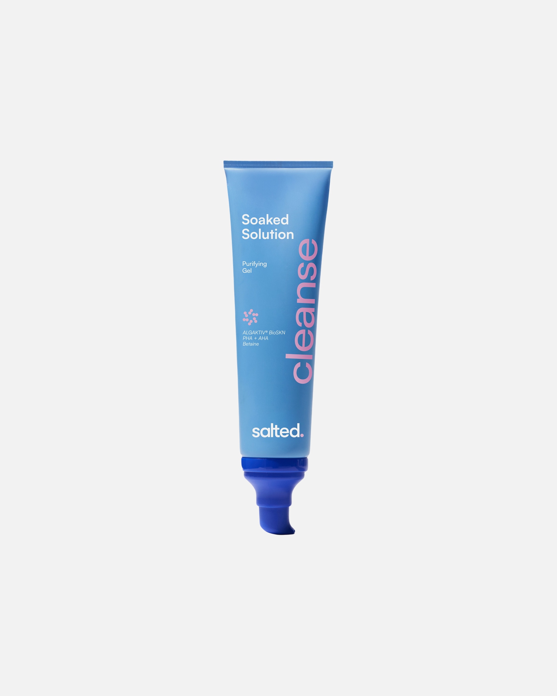 Reinigungsgel für Unisex Salted Klärendes Reinigungsgel Soaked Solution ohne Duft 100 ml