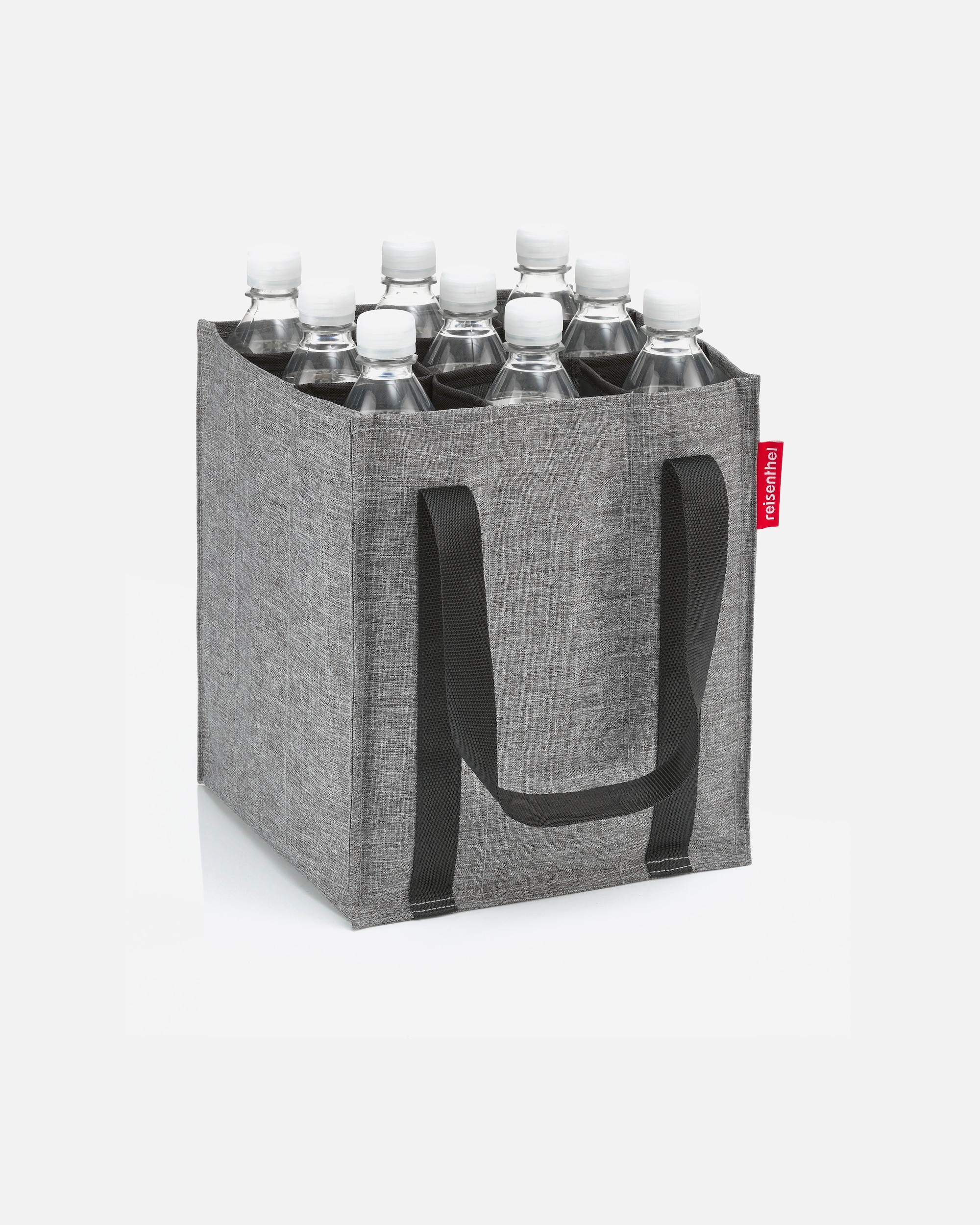 Trinkflasche für Weiblich Reisenthel Flaschentasche Bottlebag Twist Silver