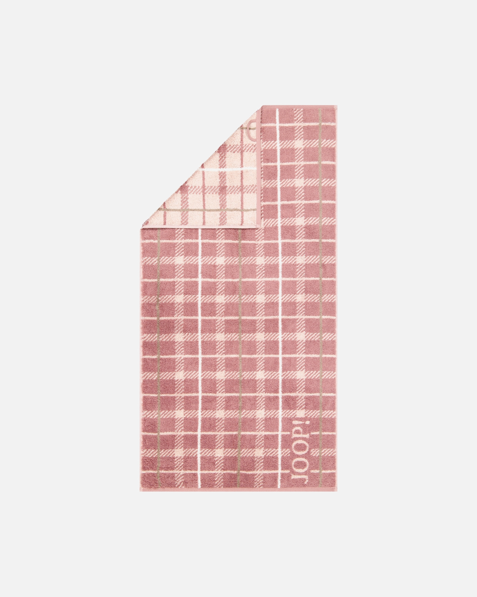 Handtuch für Unisex JOOP! JOOP! Handtücher Contour Checked 1715 Mauve - 23 Handtuch 50x100 cm