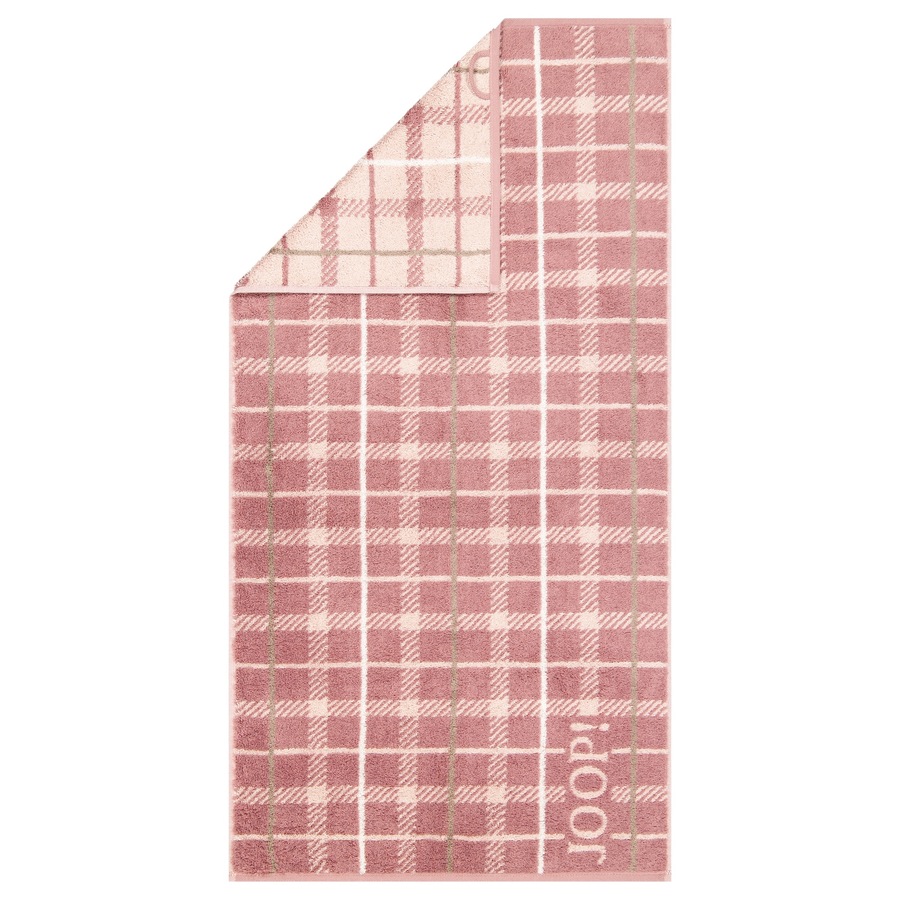 JOOP! Handtücher Contour Checked 1715 Mauve - 23 Handtuch 50x100 cm
