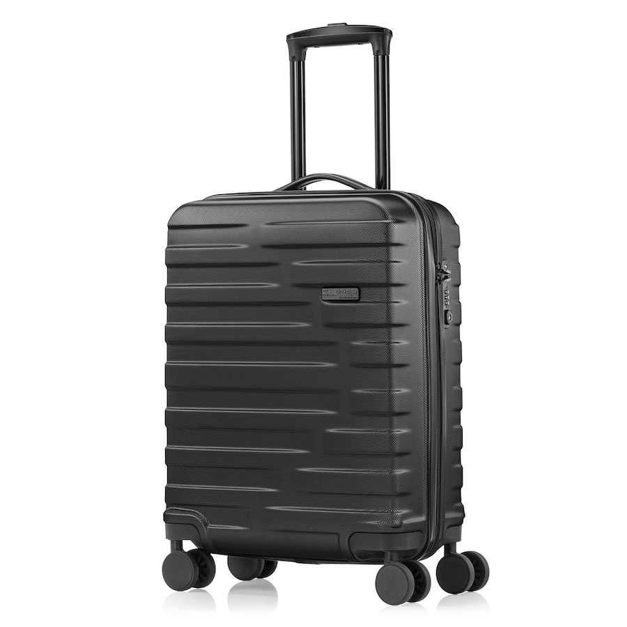 Pack Easy Clipper by Kosmo 4 Rollen Kabinentrolley 55 cm schwarz Schwarz Herren