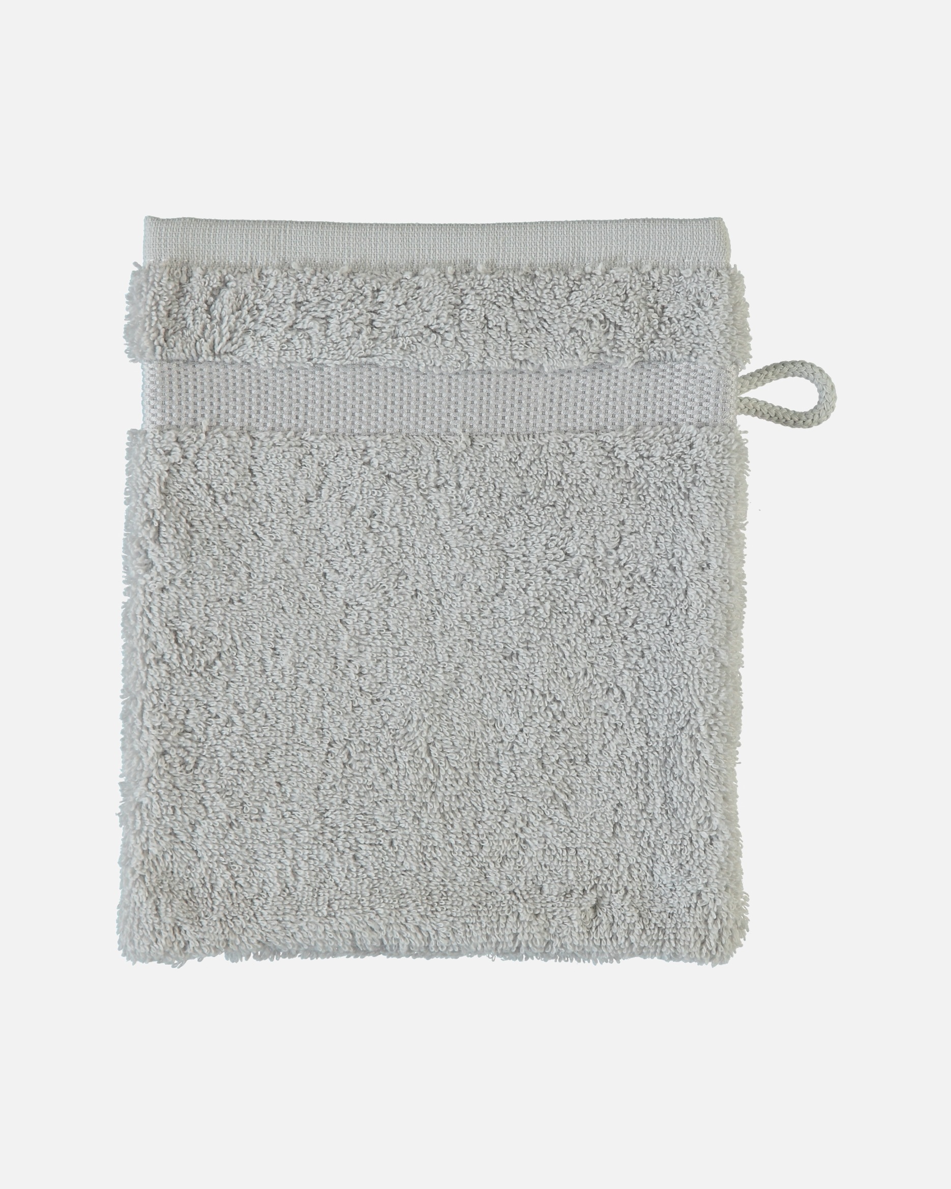 Handtuch für Unisex Rhomtuft Rhomtuft Handtücher Princess perlgrau - 11 Waschhandschuh 16x22 cm